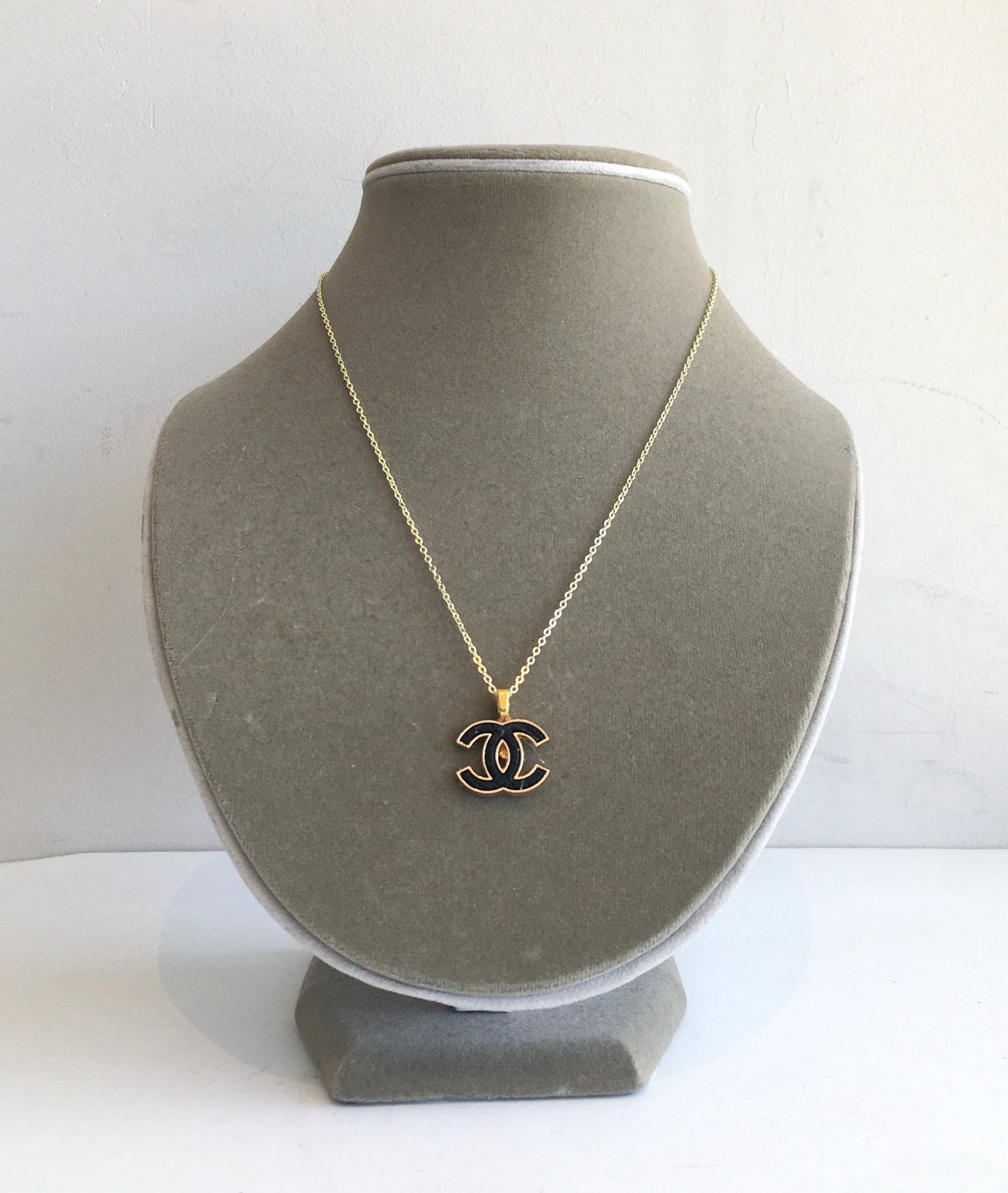 Designer Button Necklace