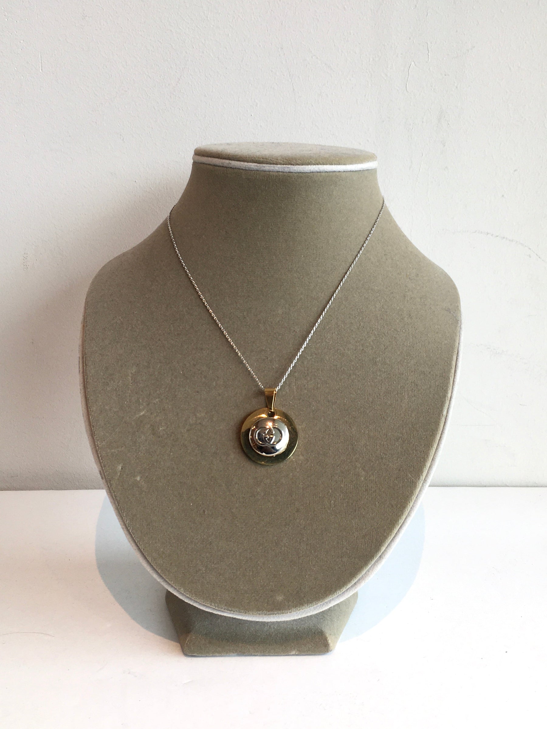 Designer Button Necklace
