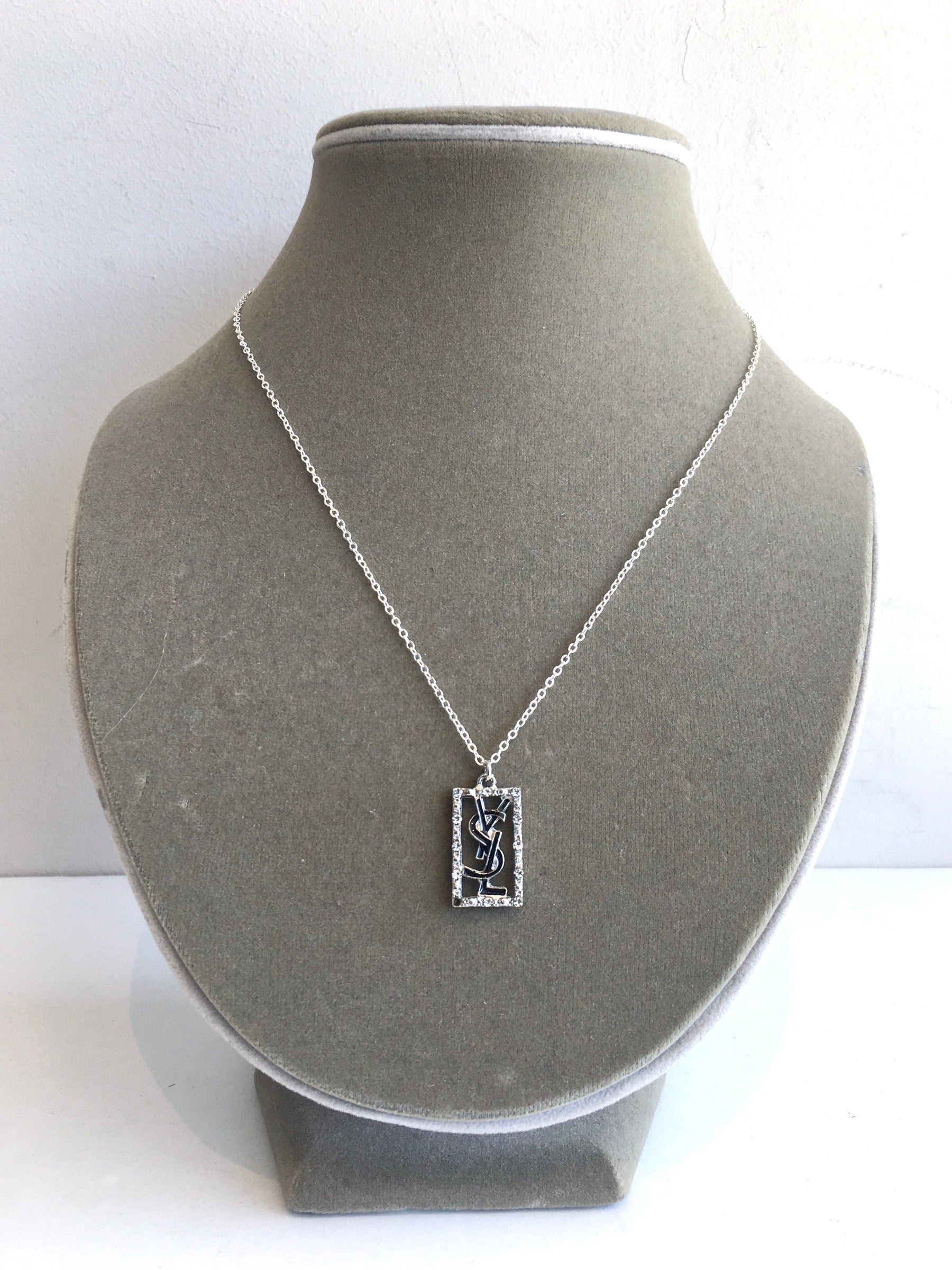 Designer Button Necklace