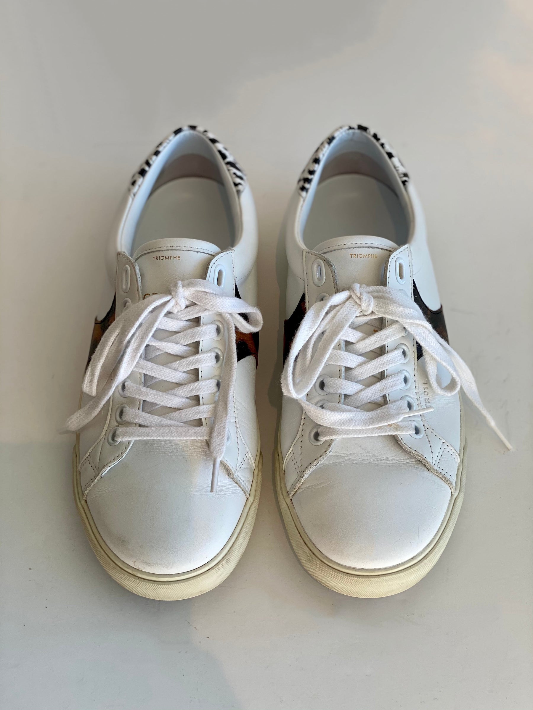 Celine Animal Print Sneakers Front