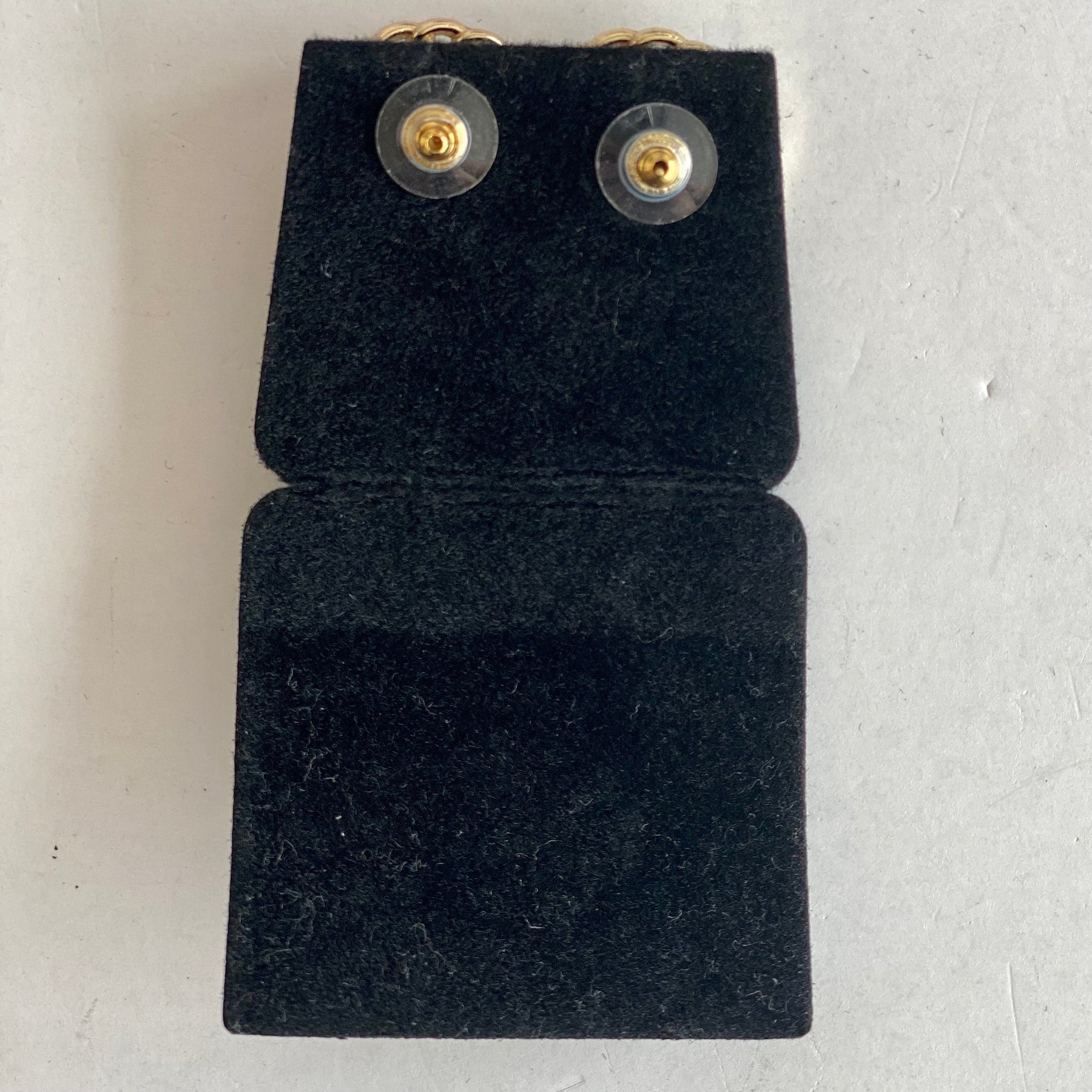 Designer Button Earrings
