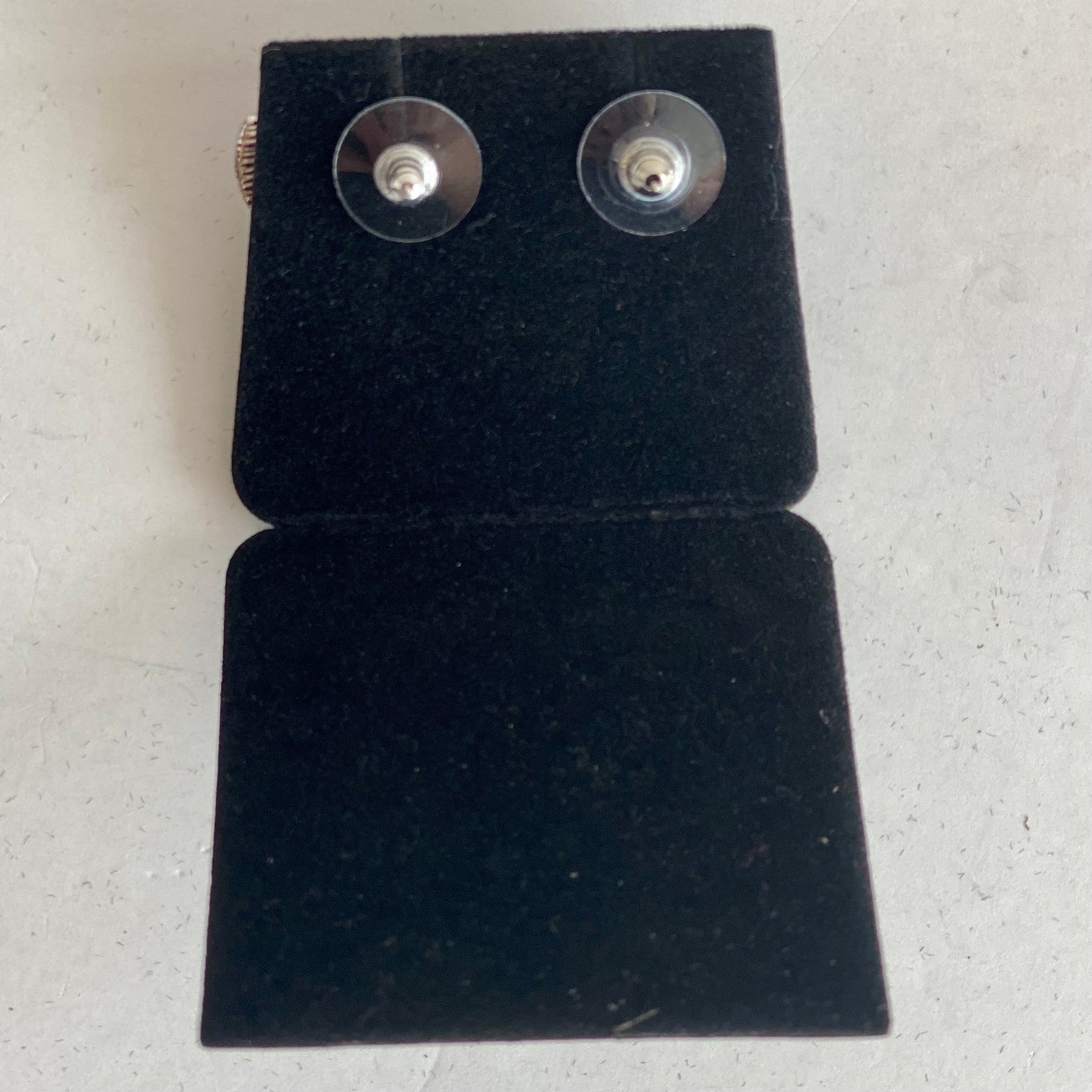 Designer Button Earrings