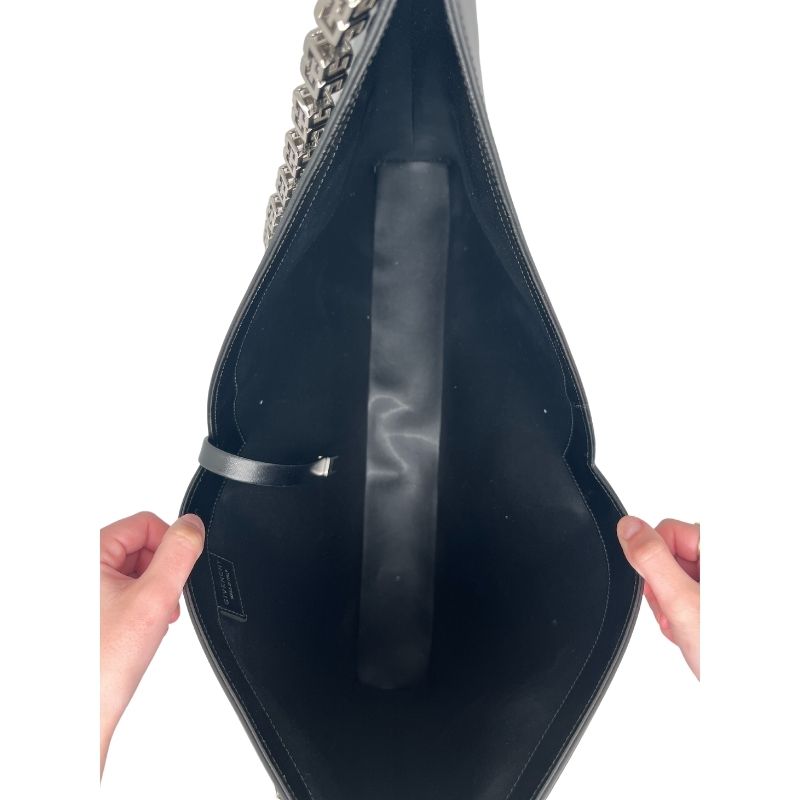 Givenchy Cut Out Large Leather Shoulder Bag