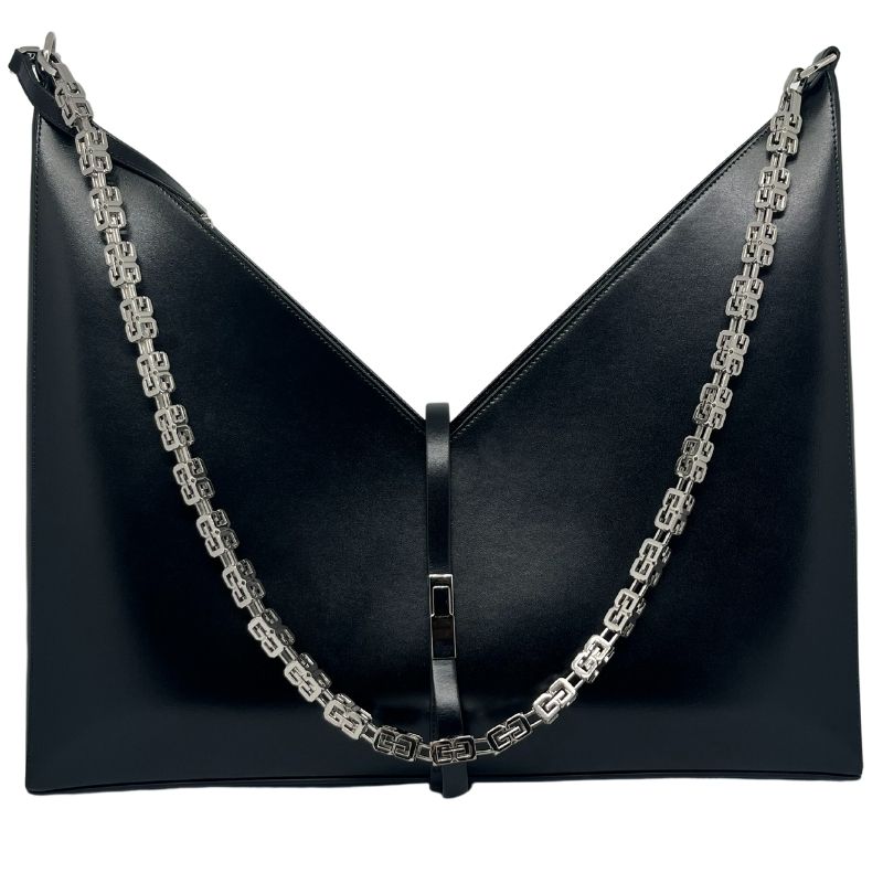 Givenchy Cut Out Large Leather Shoulder Bag