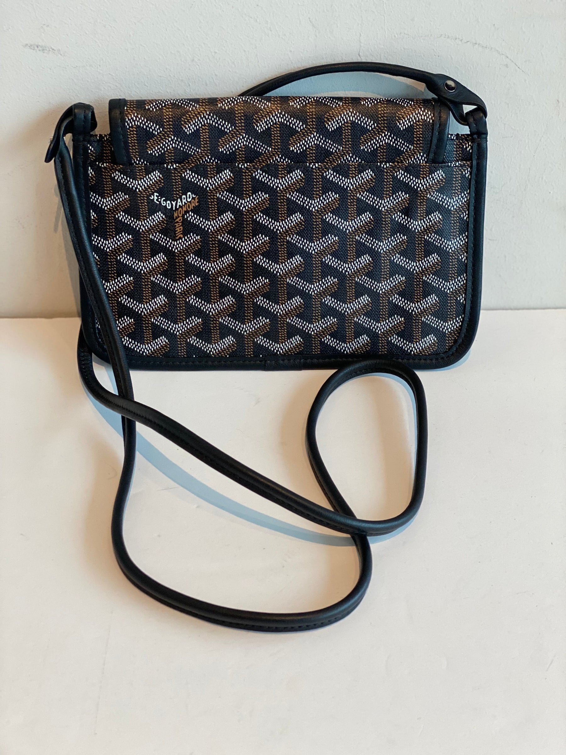 Goyard Goyardine Plumet Wallet Crossbody Clutch