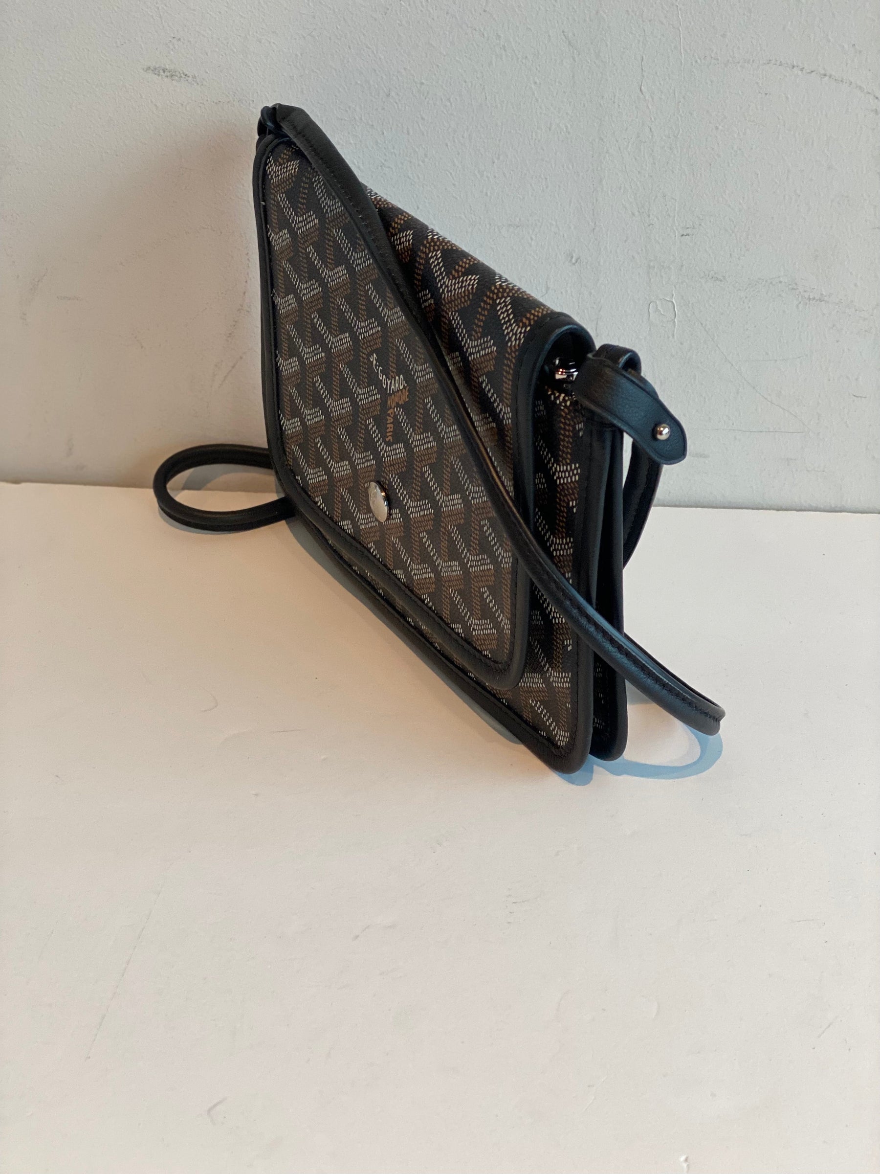 Goyard Goyardine Plumet Wallet Crossbody Clutch