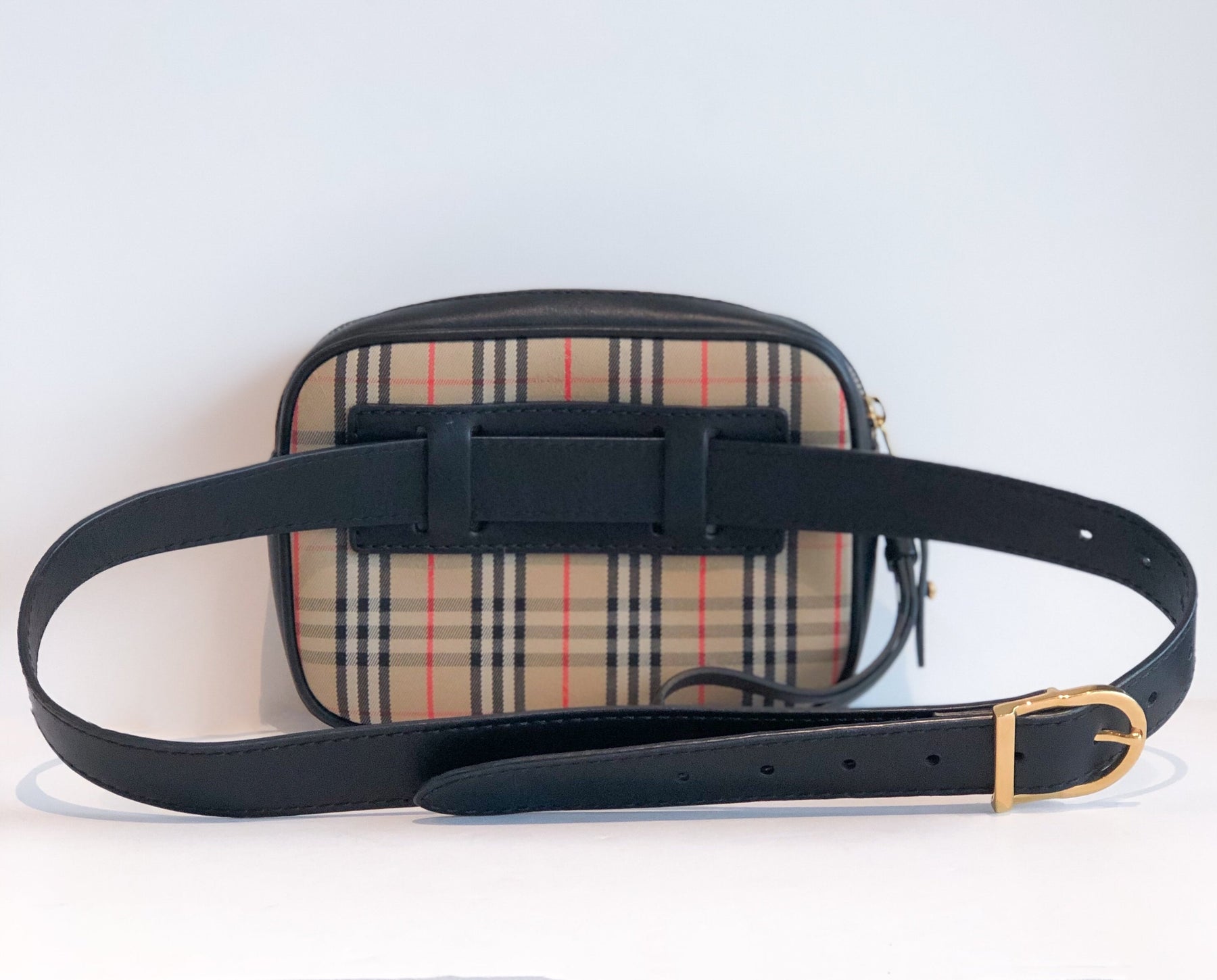 Burberry The 1983 Check Link Bum Bag Plaid