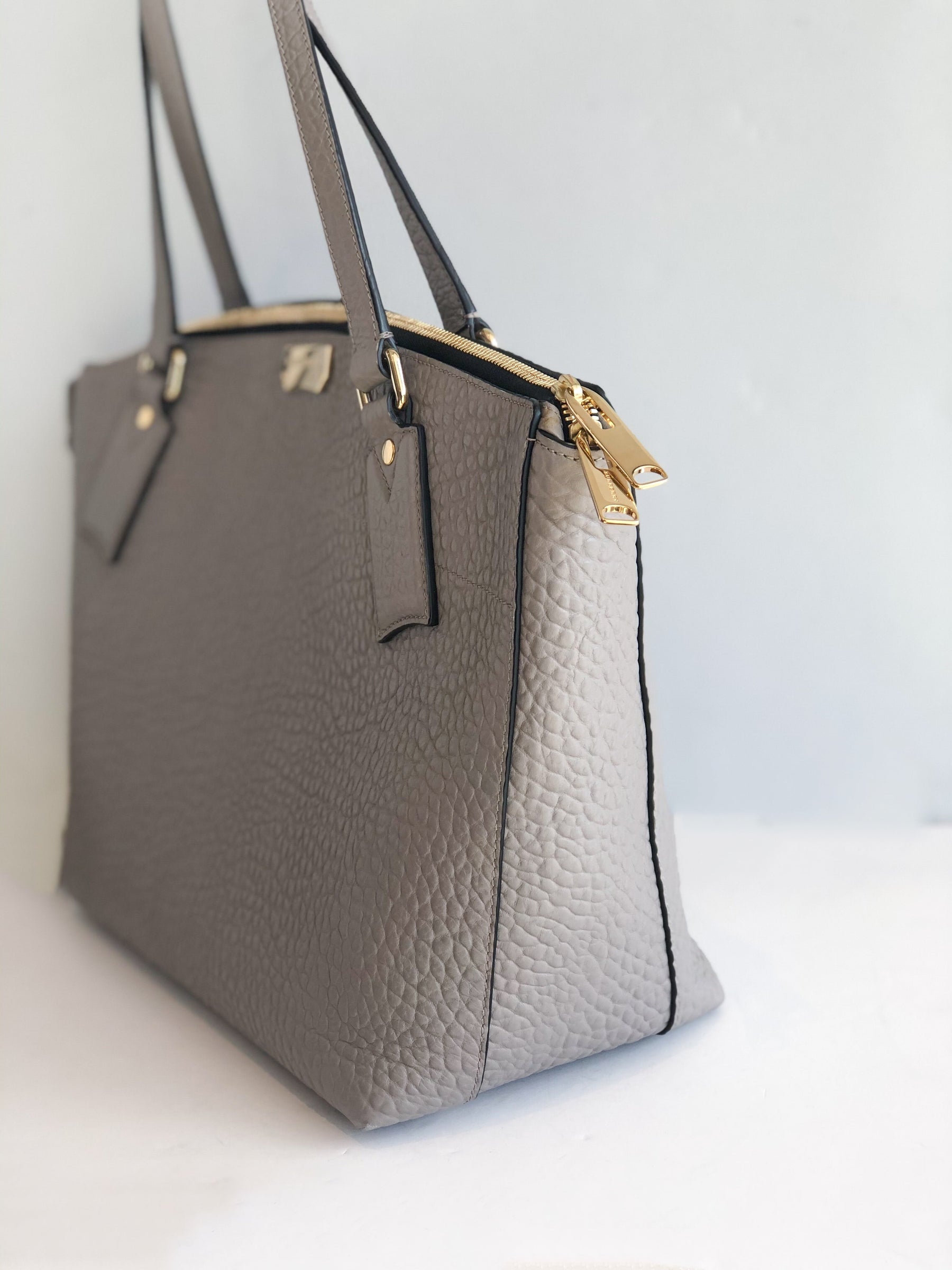 Burberry Gain Welburn Tote Side of Bag