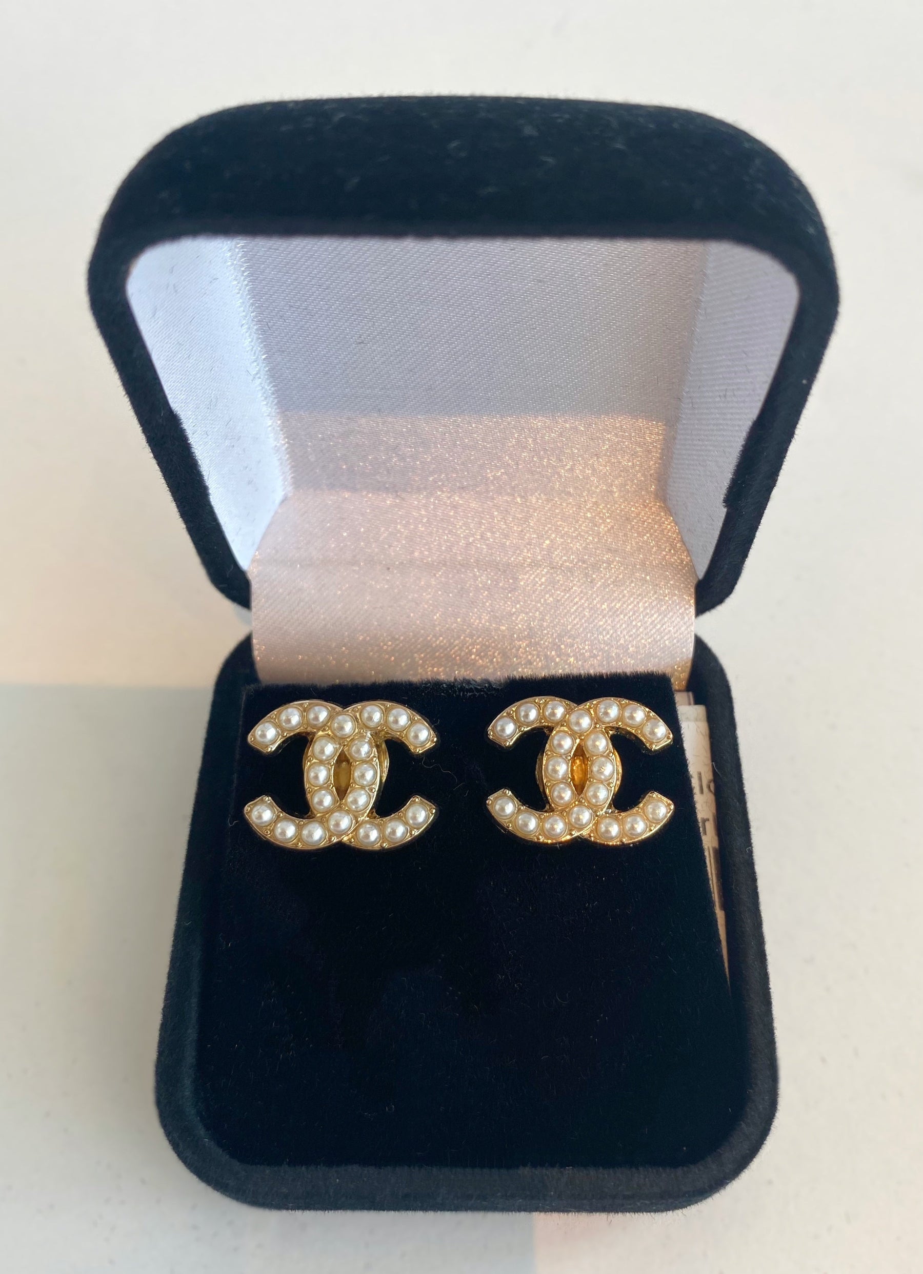 Designer Button Earrings