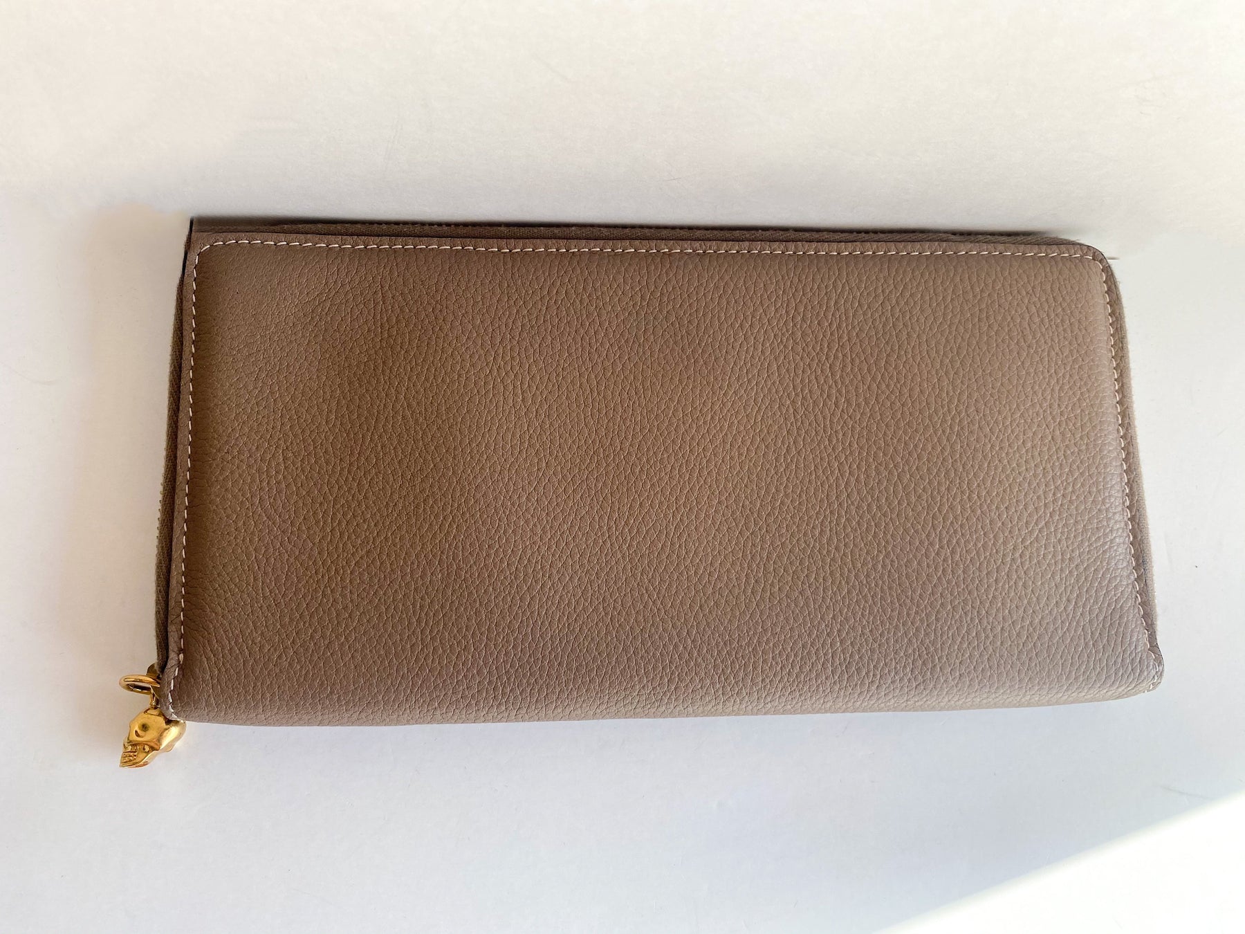 Alexander McQueen Continental Skull Wallet