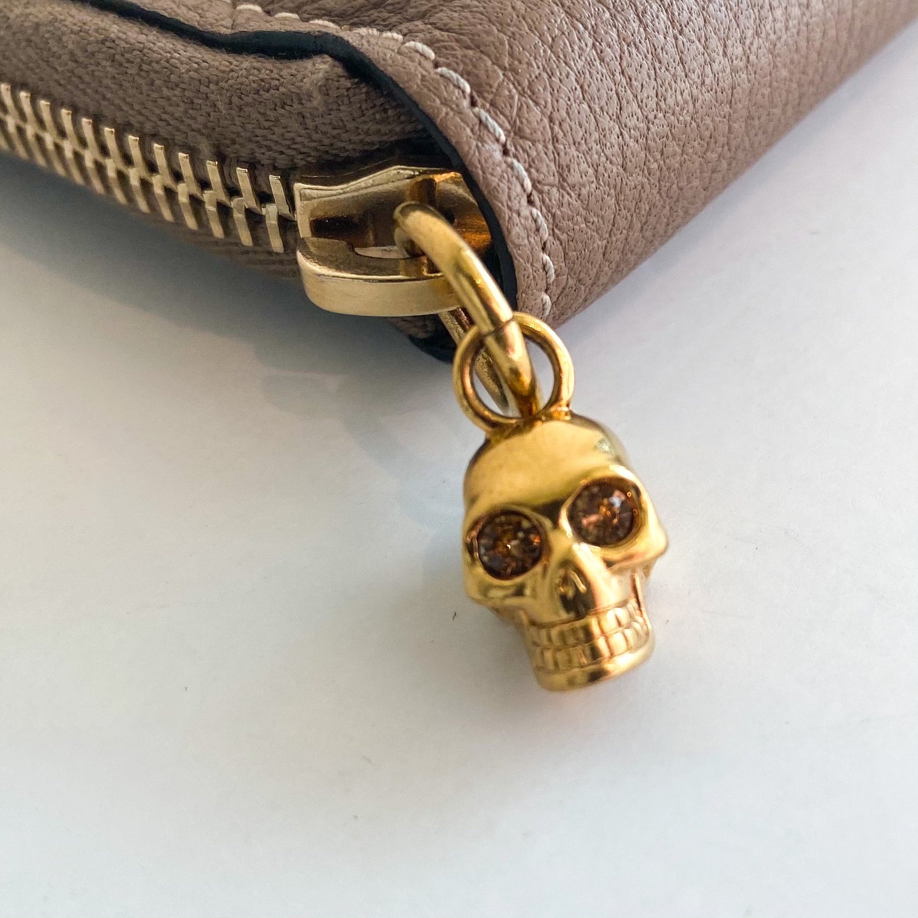 Alexander McQueen Continental Skull Wallet