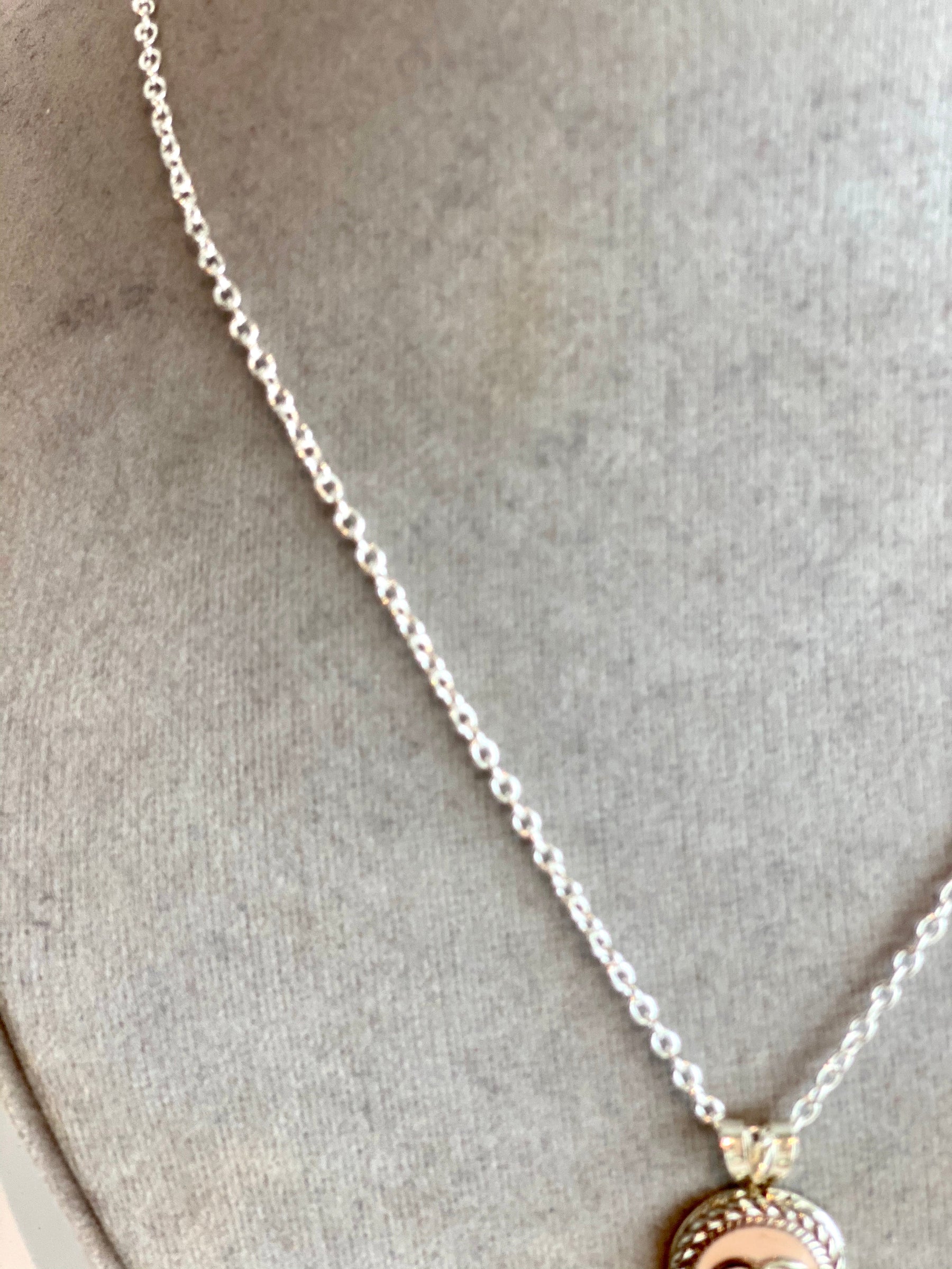 silverchainpinkbutton