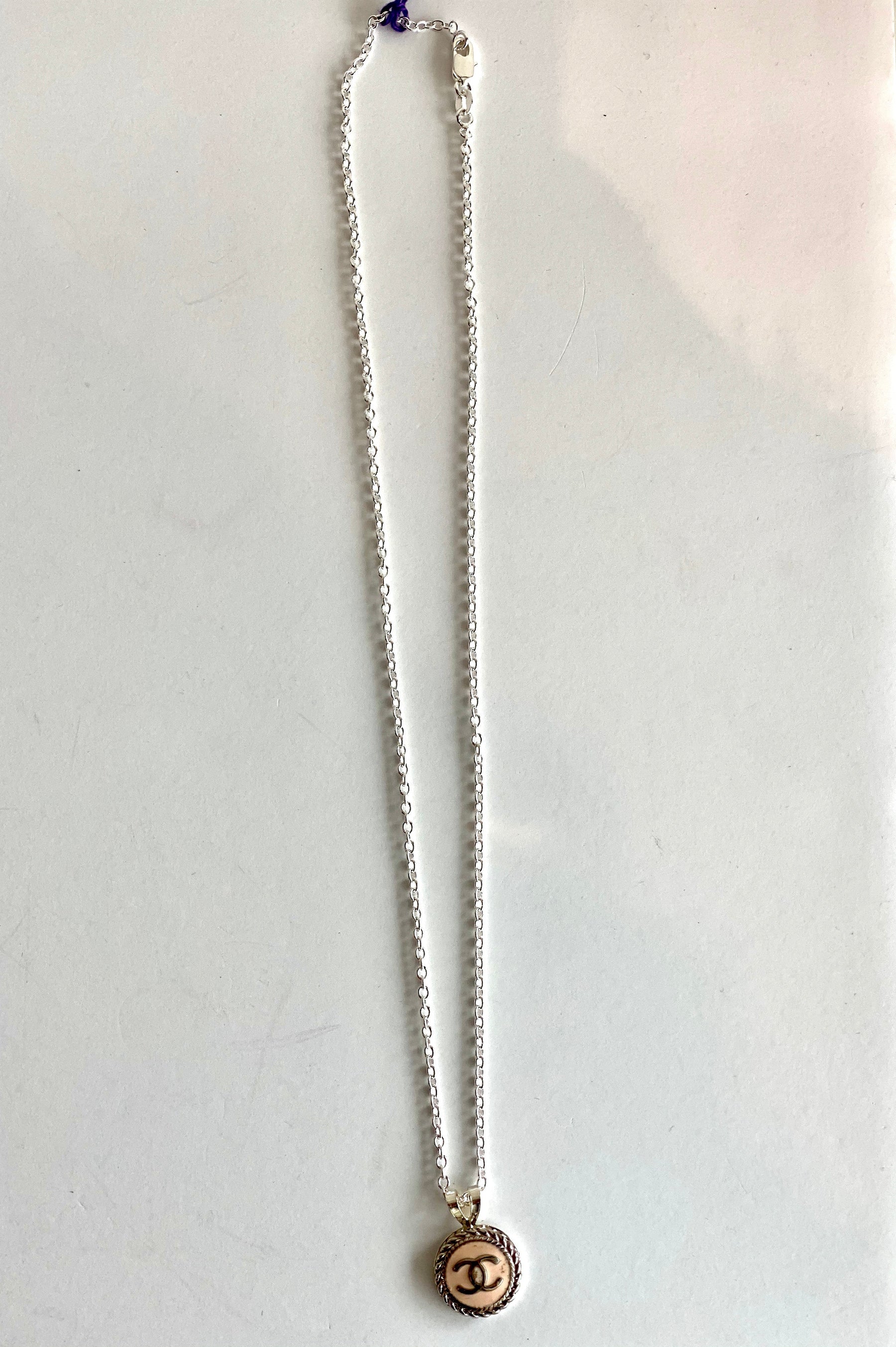 silverchainpinkbutton