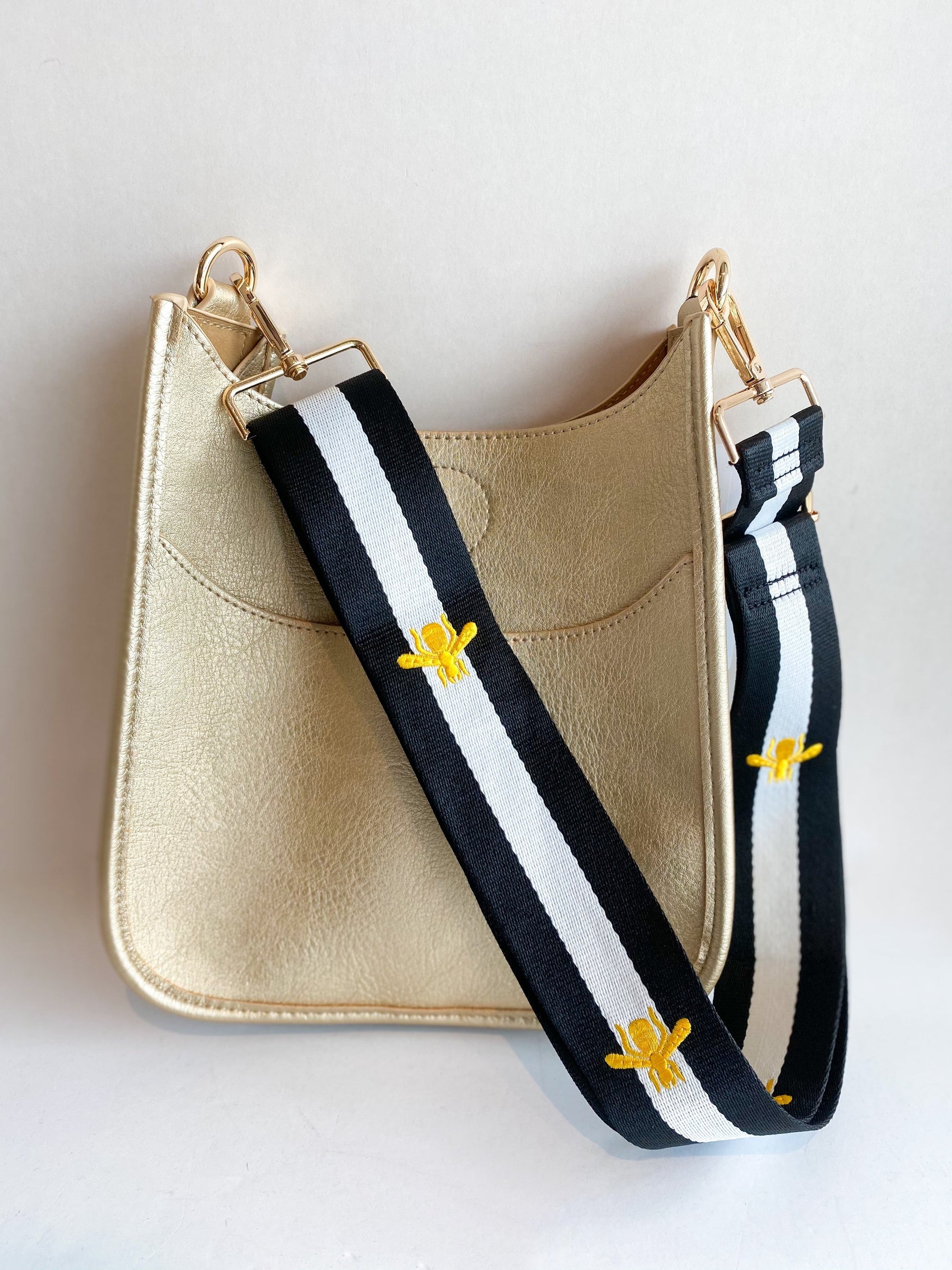 Ahdorned Mini Messenger Bag