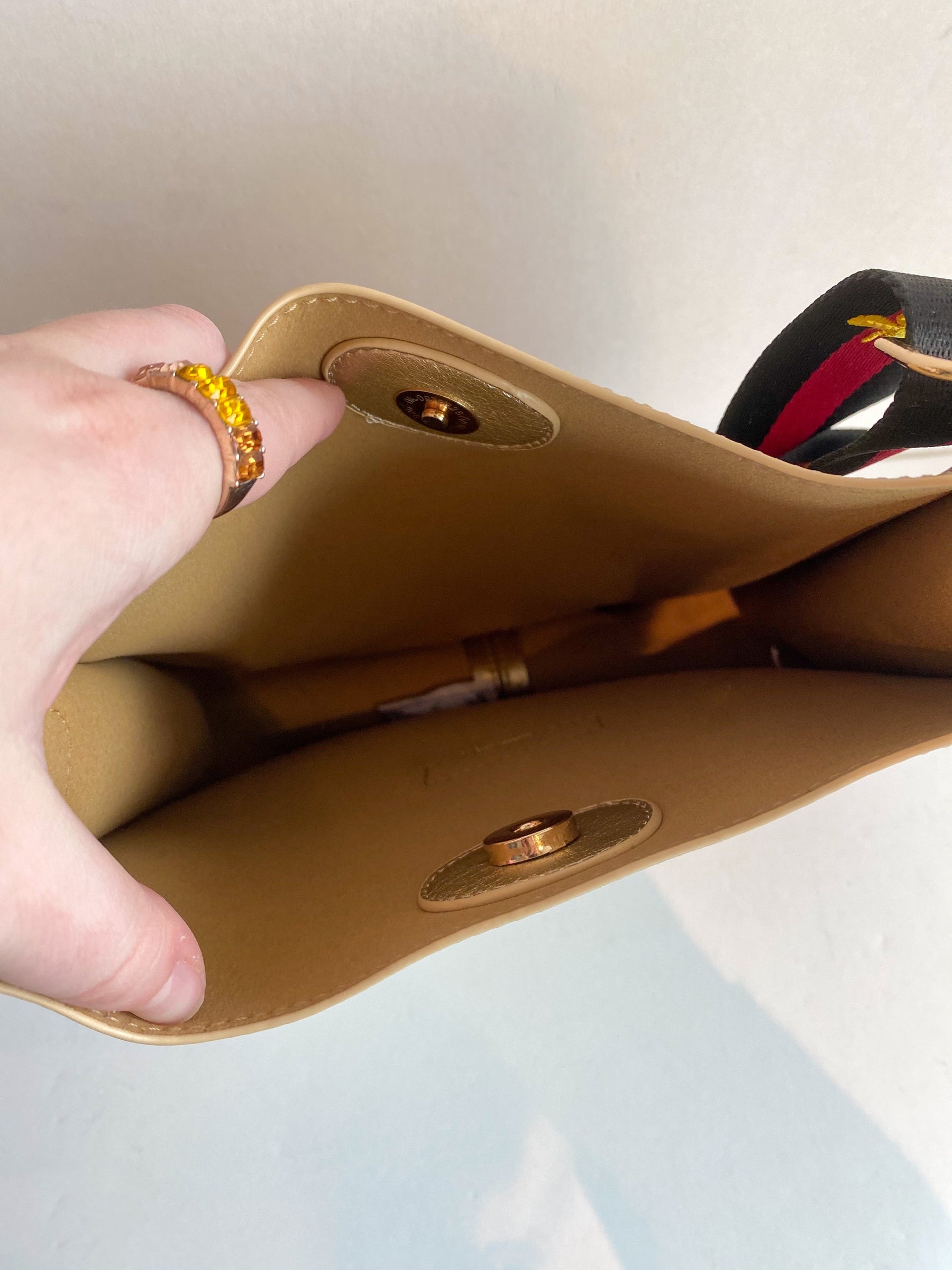 Ahdorned Mini Messenger Bag