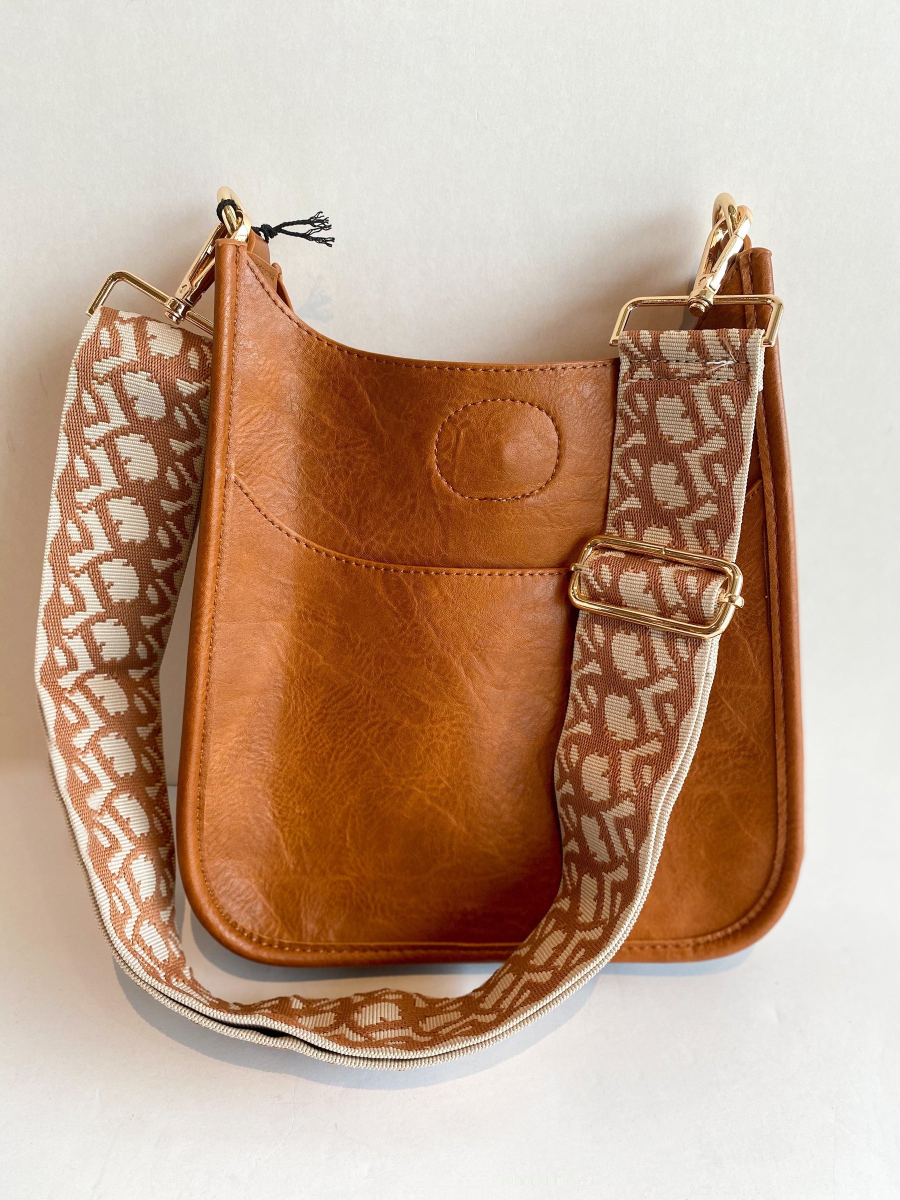 Ahdorned Mini Messenger Bag