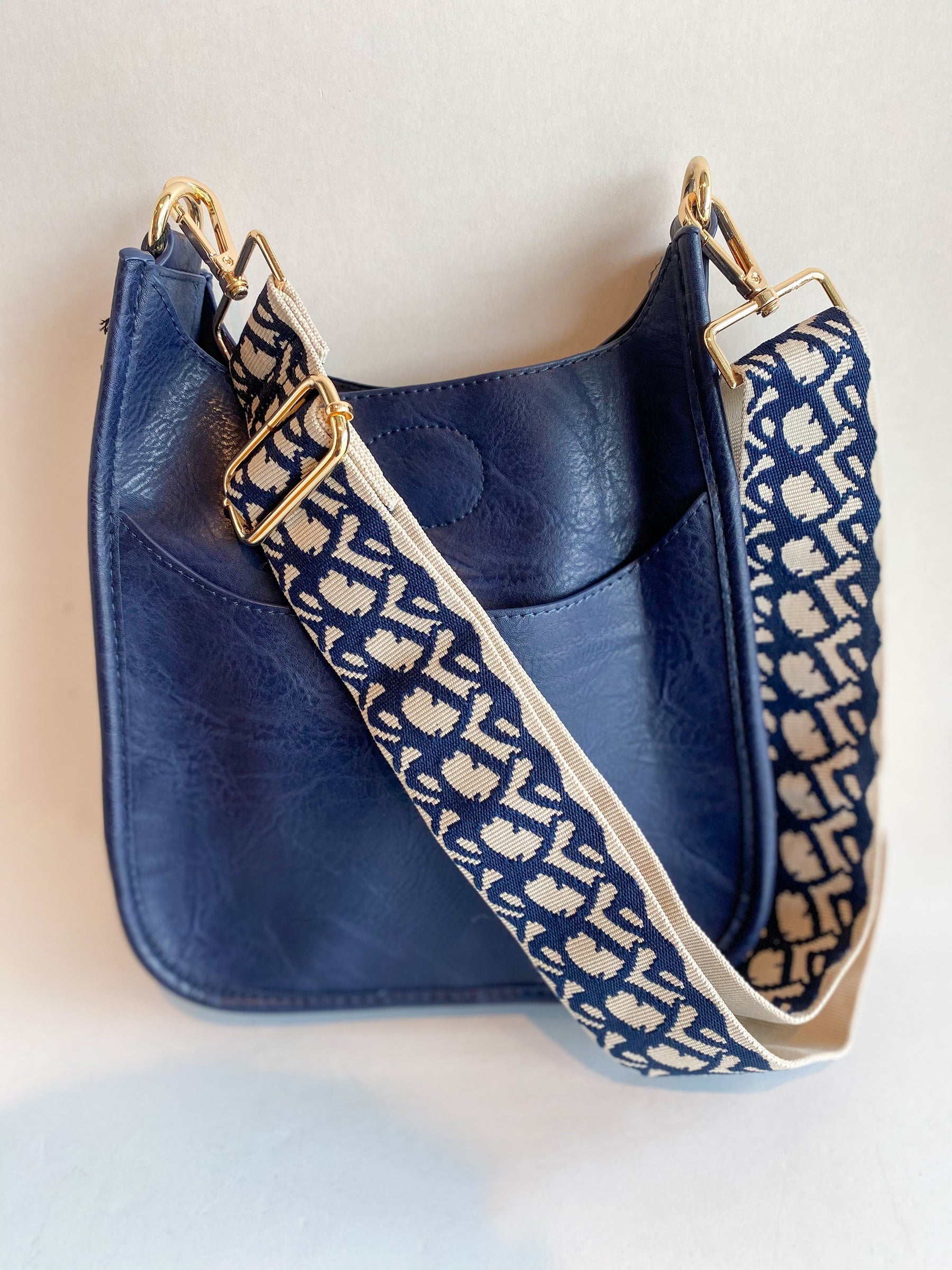 Ahdorned Mini Messenger Bag