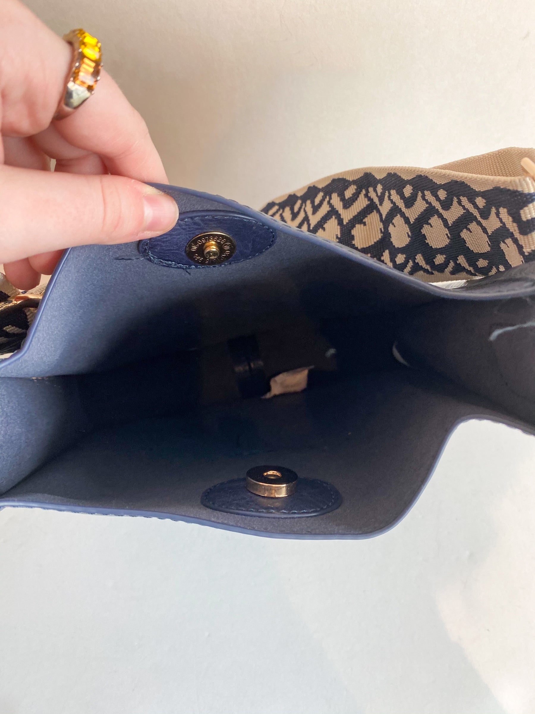 Ahdorned Mini Messenger Bag