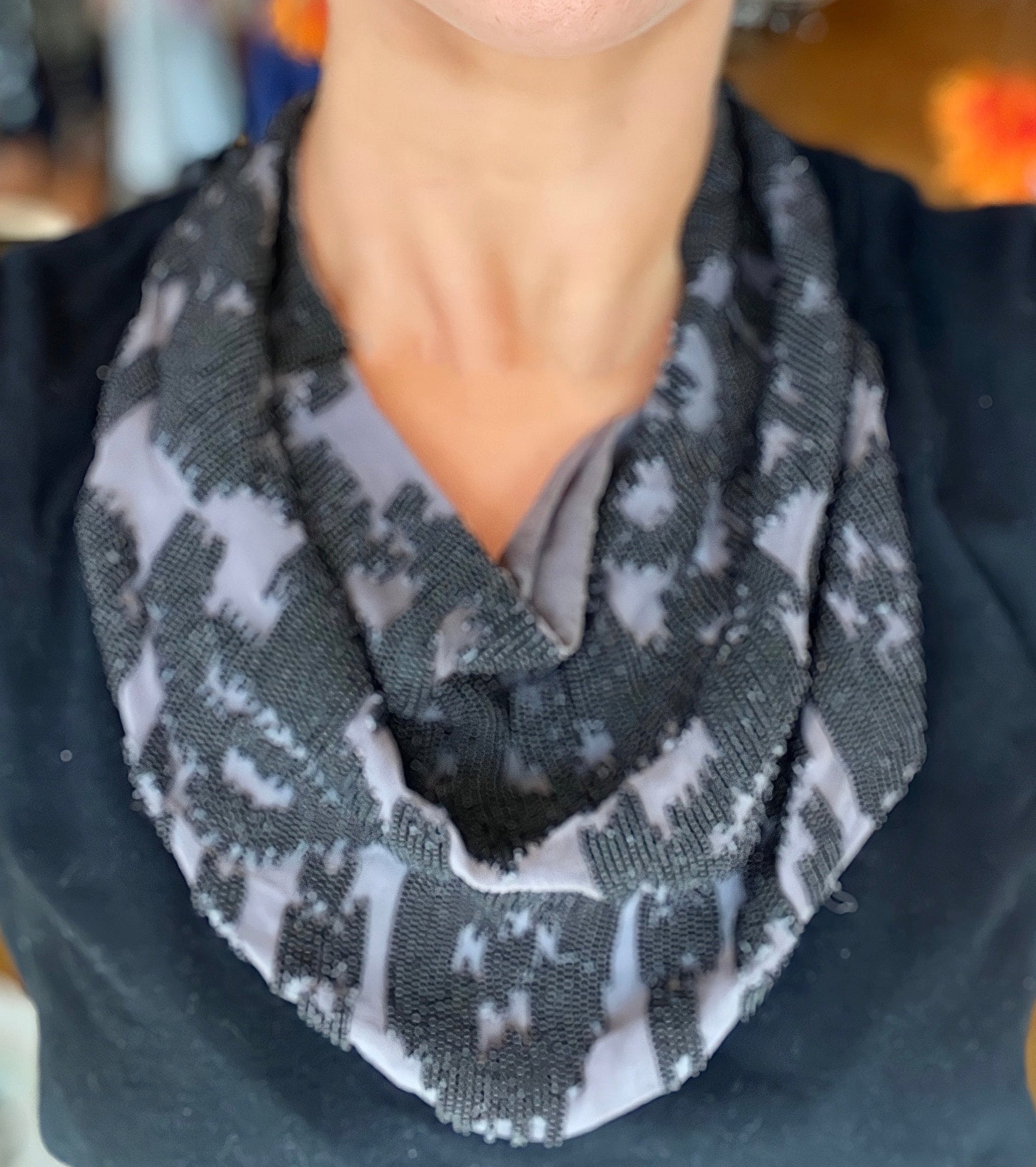 black and gray mignonne gavigan