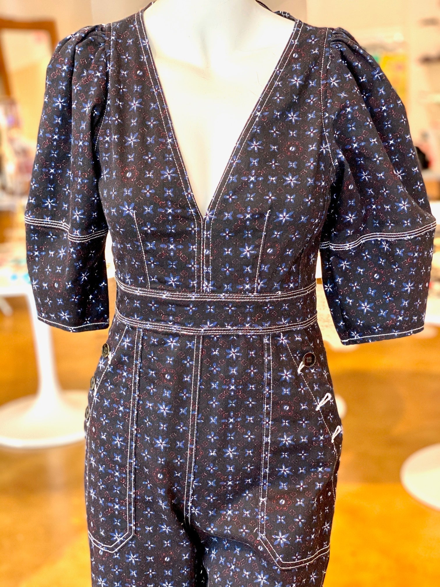 Ulla johnson wide leg jumpsuit