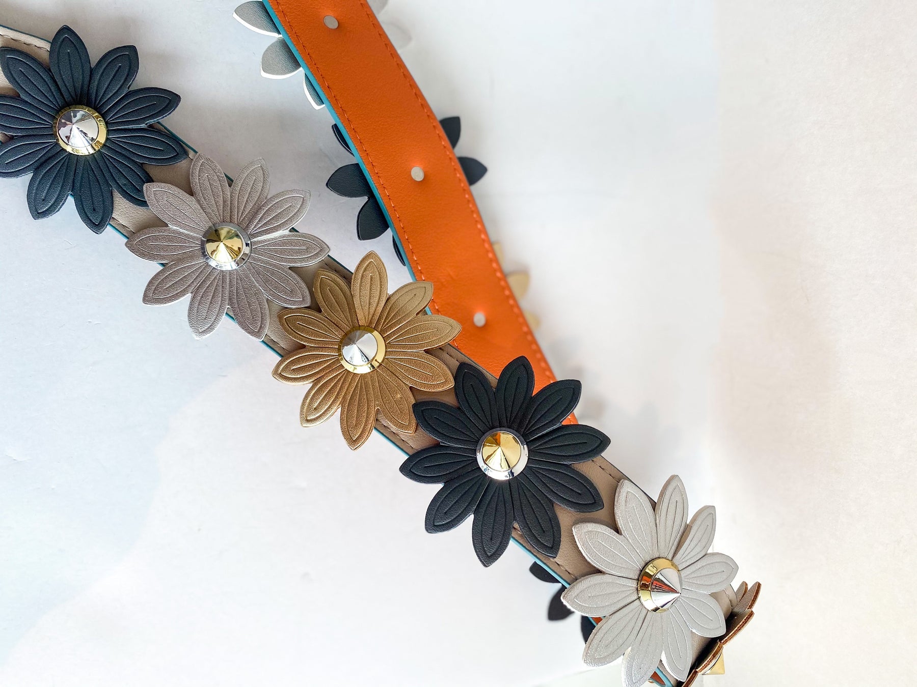 Corbyn Flower Strap Messenger Bag