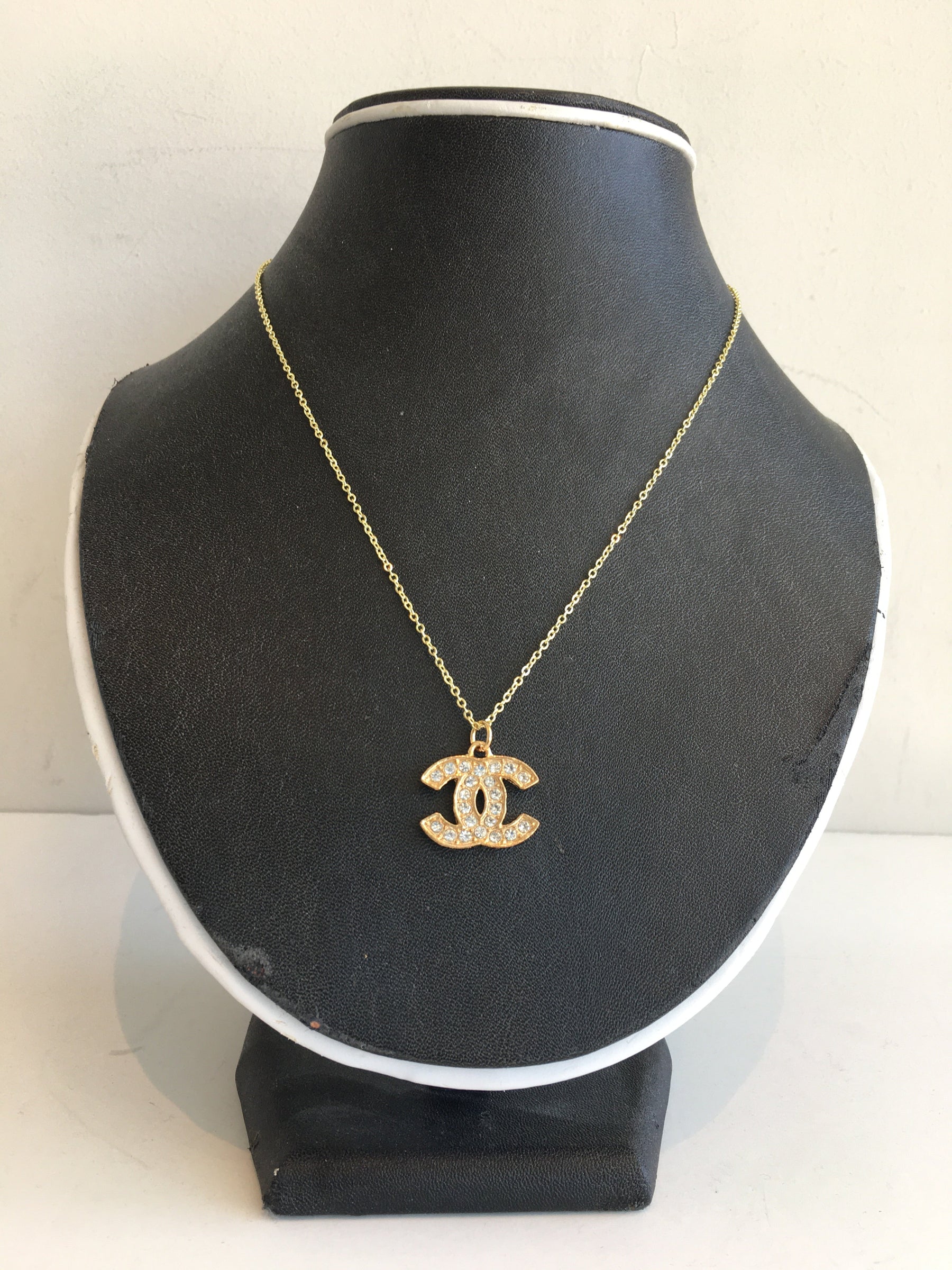 Designer Button Necklace