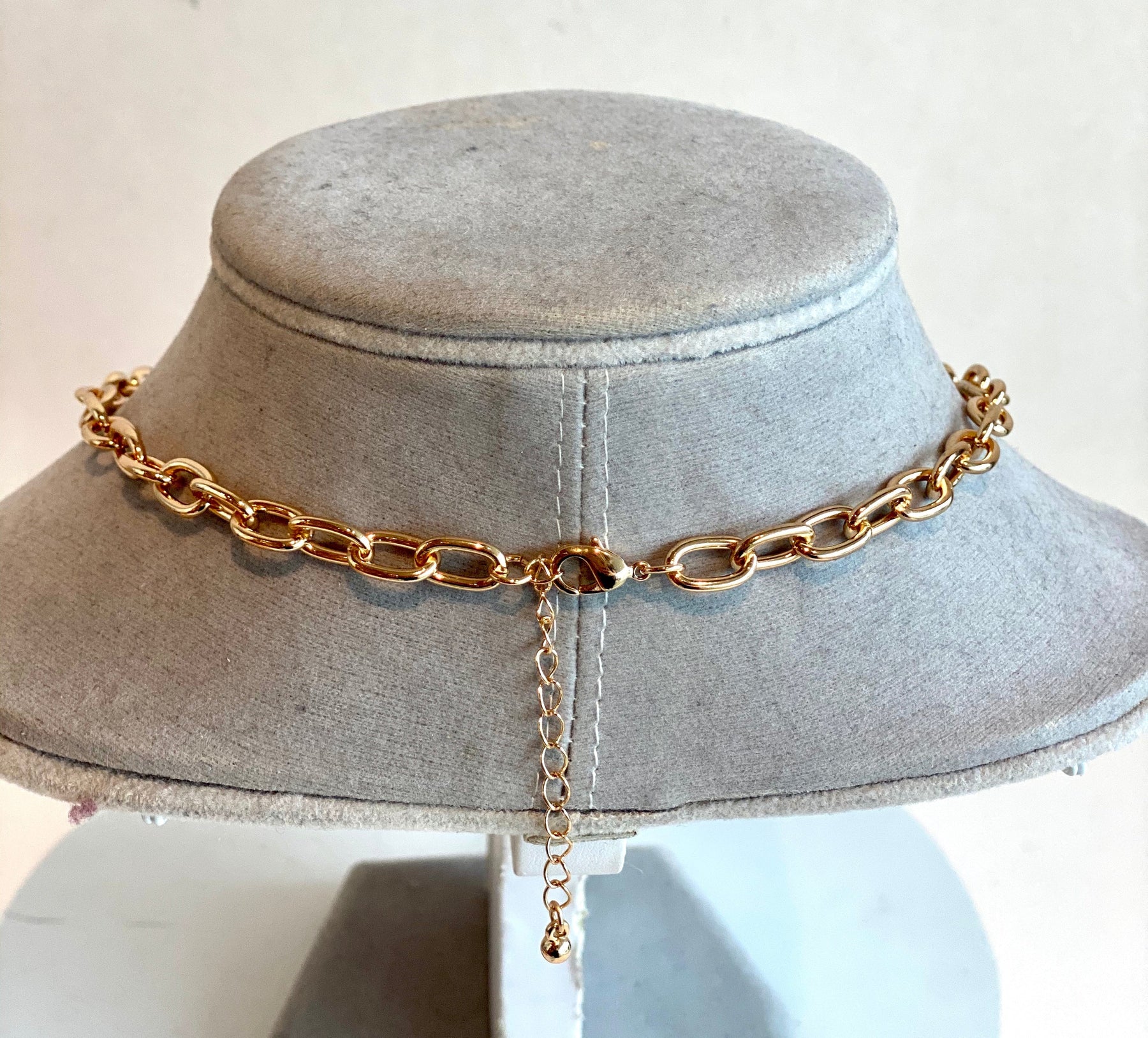 lobster clasp LV necklace