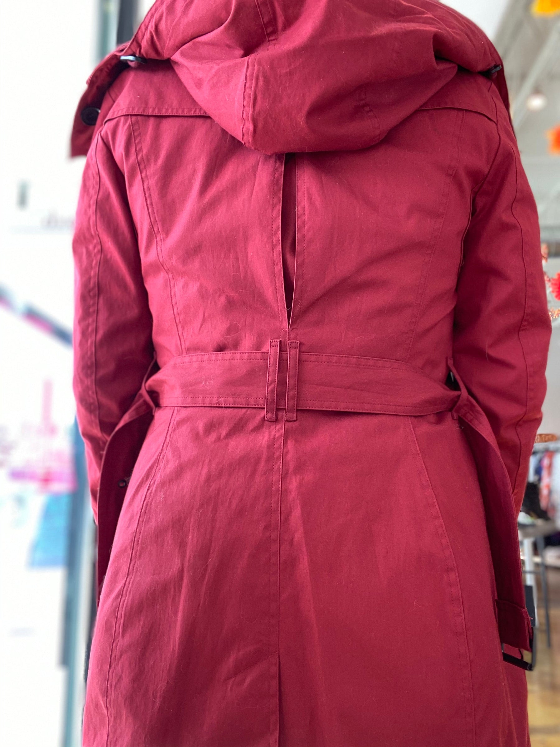 back of burberry trench coat