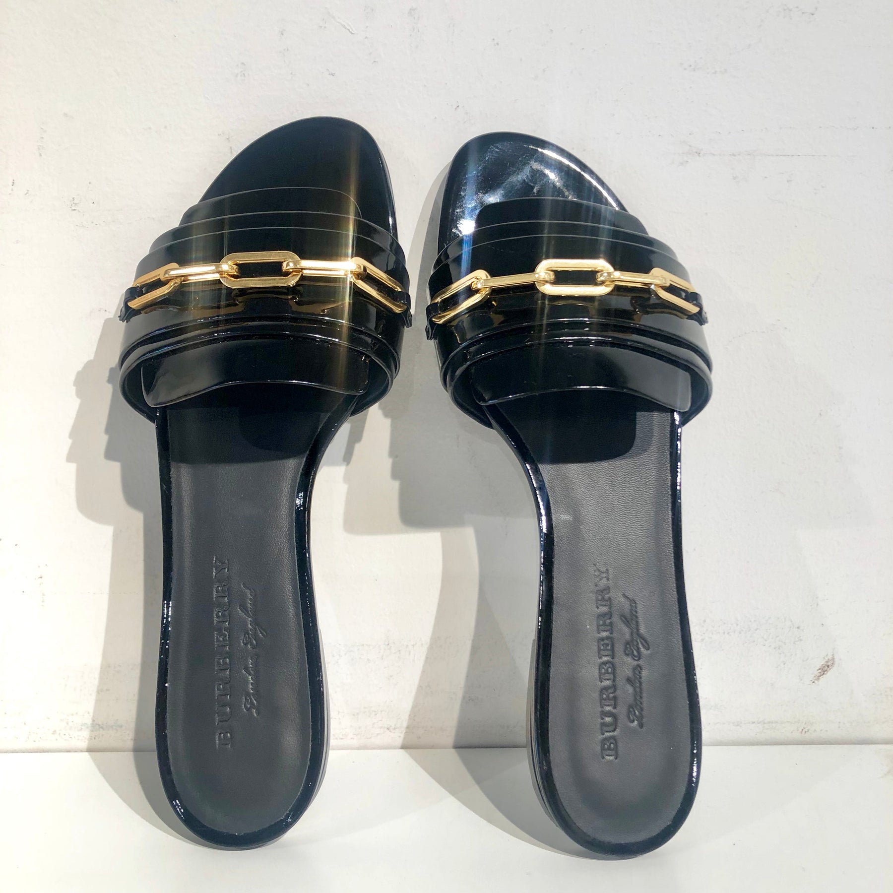 Burberry Coleford Slides Black