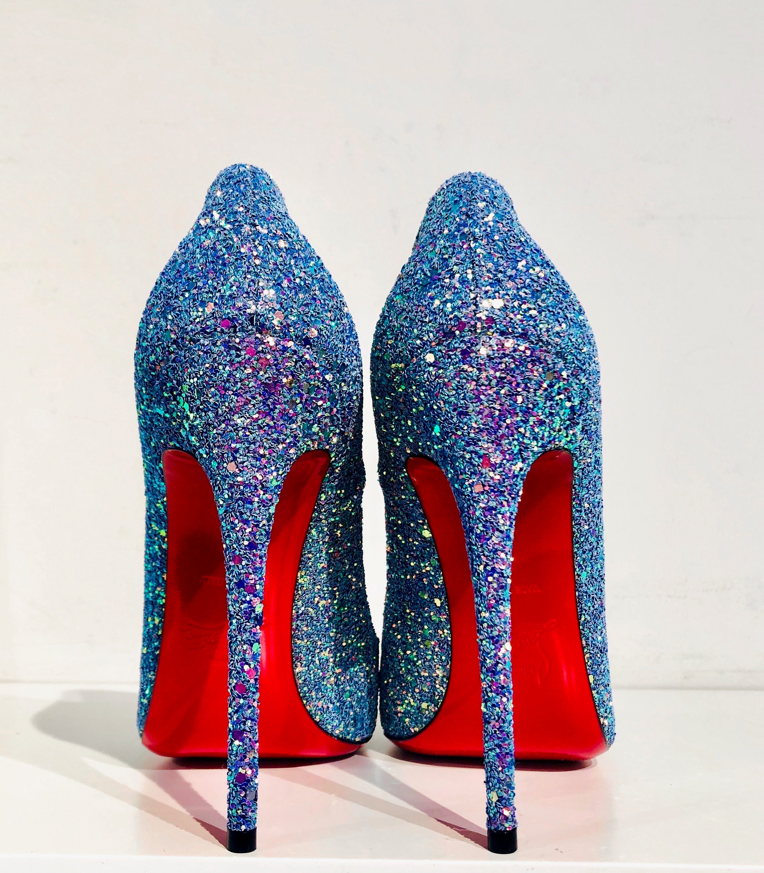 Christian Louboutin So Kate Glitter Dragonfly Pump - Dress Consignment