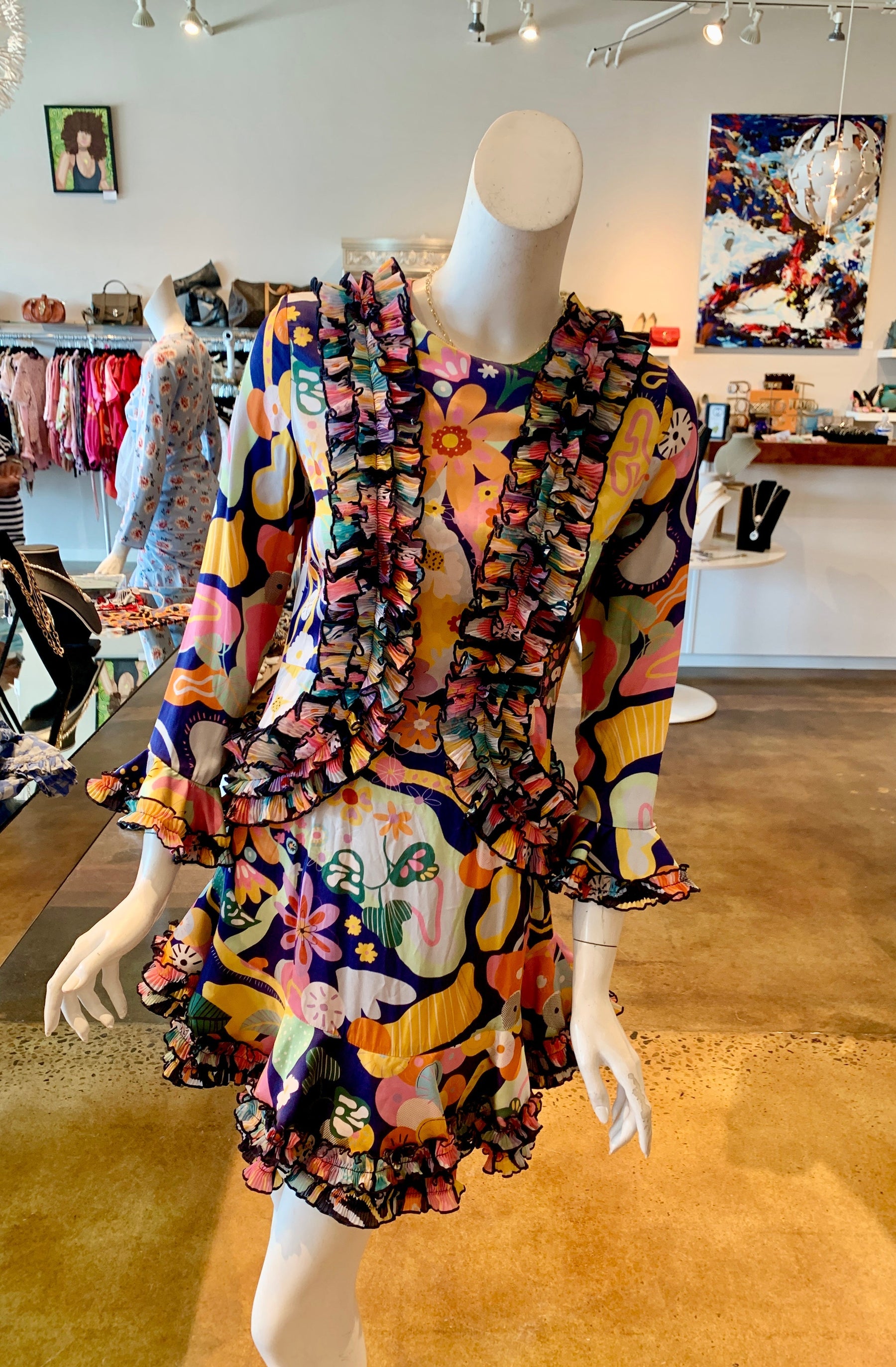 Celia B Floral Dress