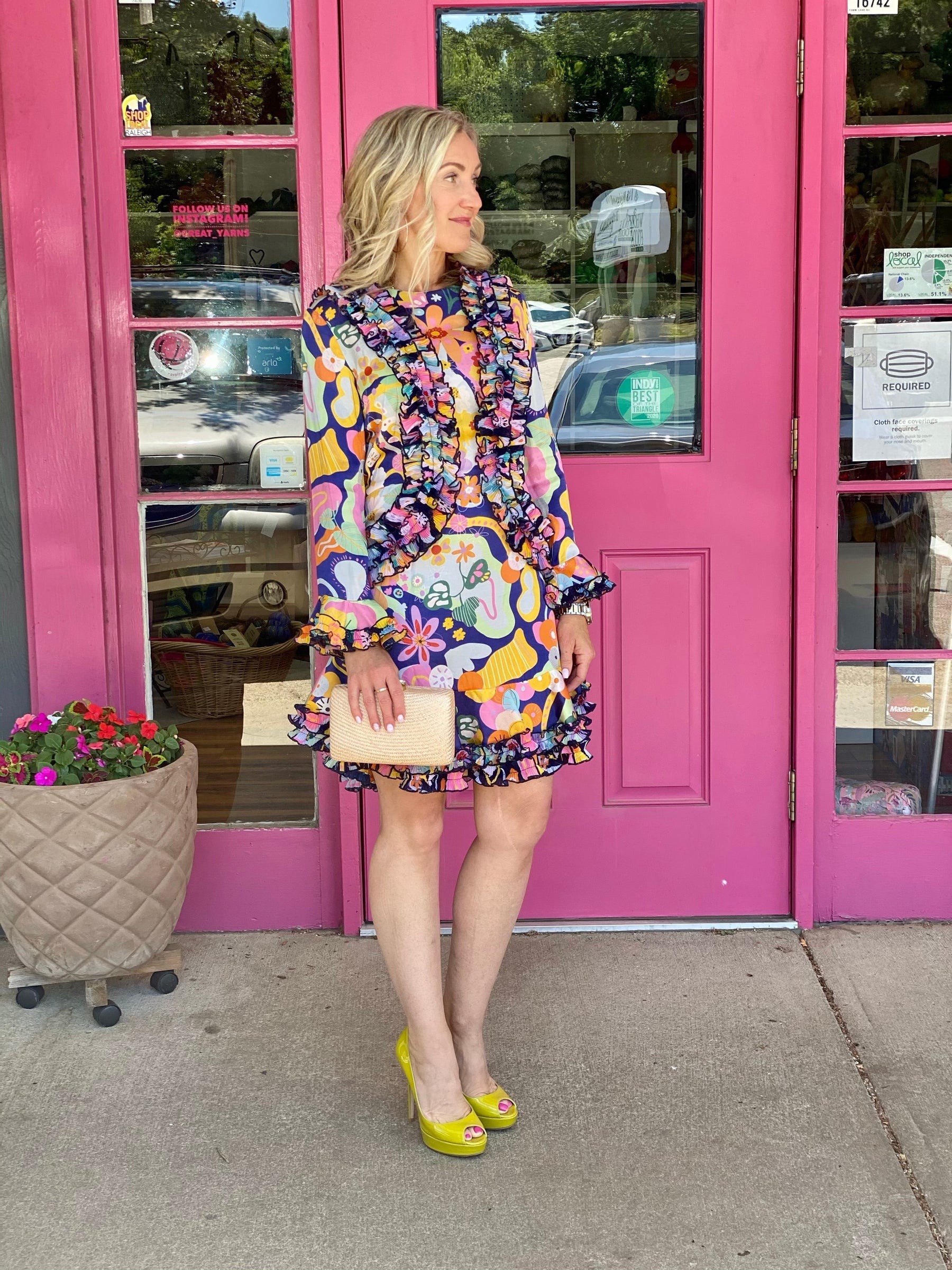 Celia B Floral Dress