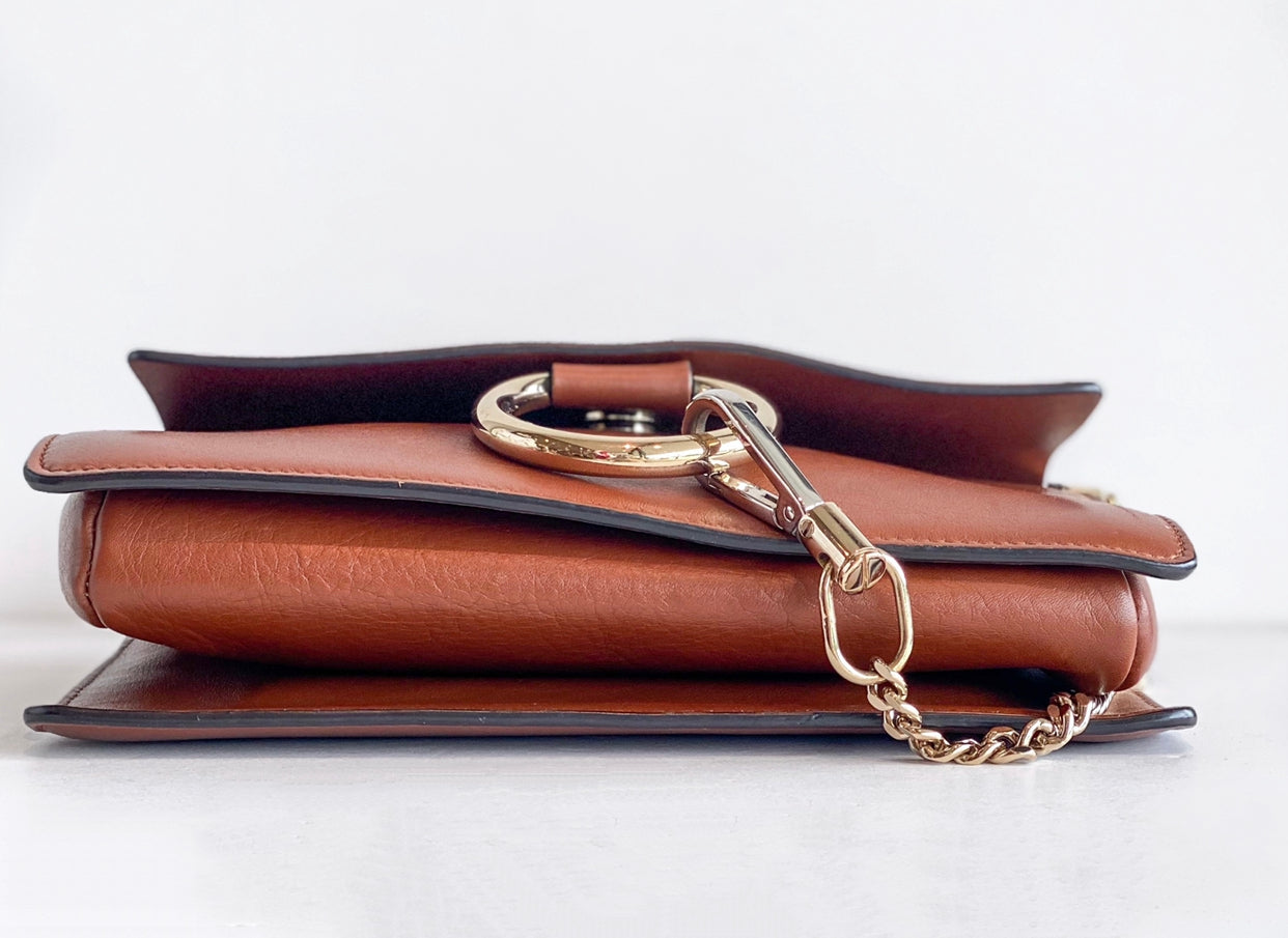 Chloe Faye Small Crossbody Tobacco