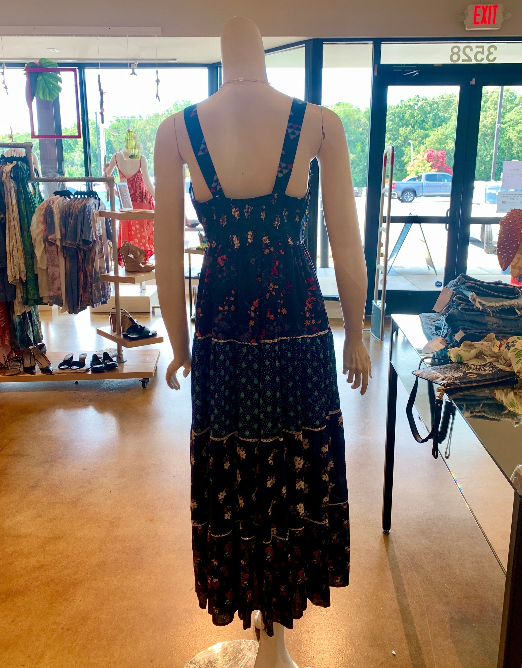 Patchwork Maxi dress