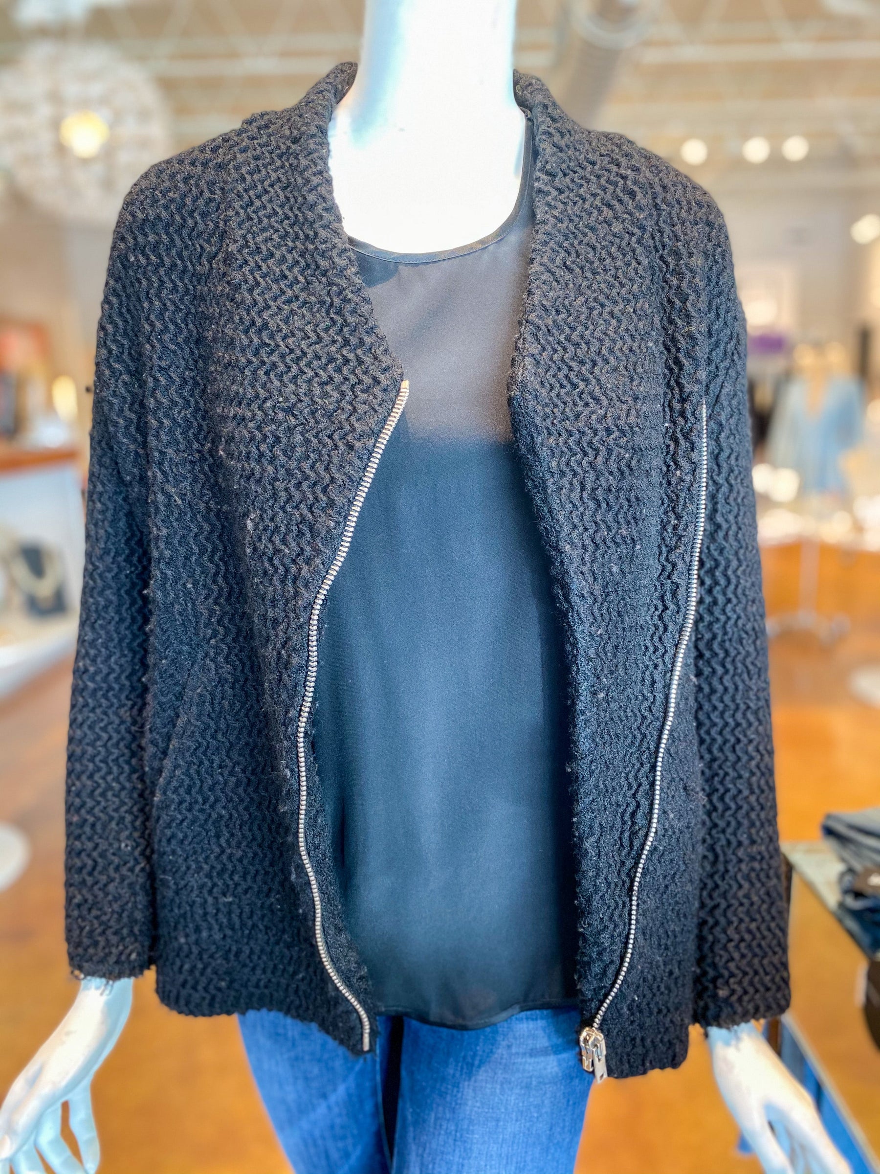 IRO Cody Jacket Matelasse Black