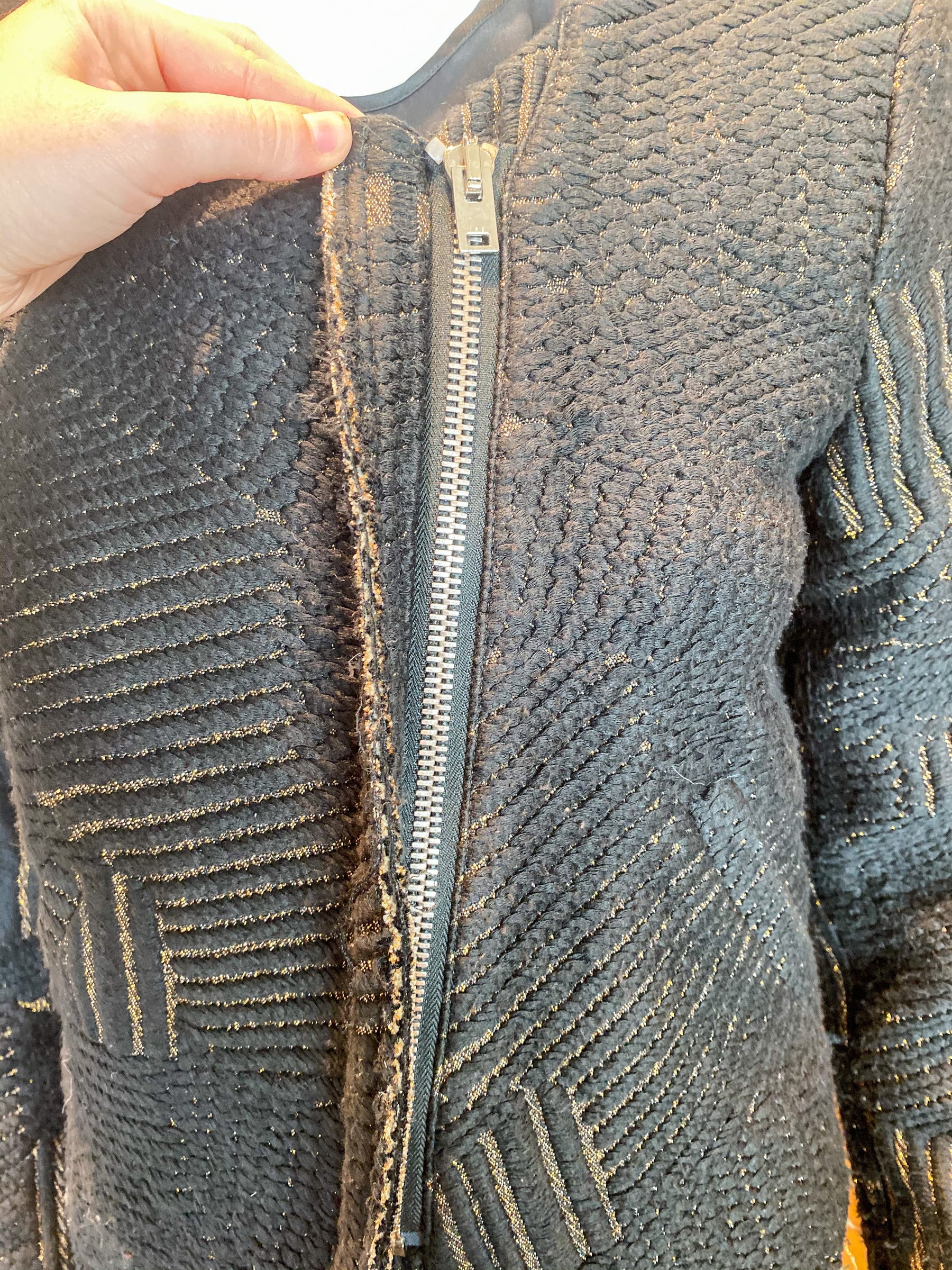 IRO Mepsie Jacket Black Textured