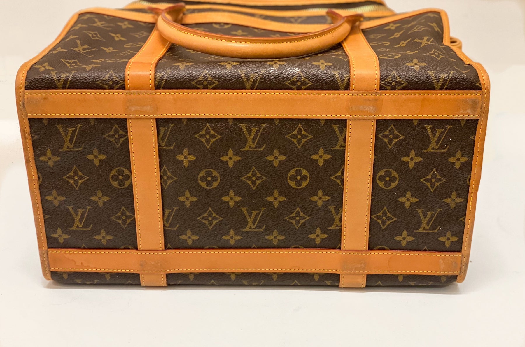 Louis Vuitton Monogram Sac Chien Pet Carrier 40