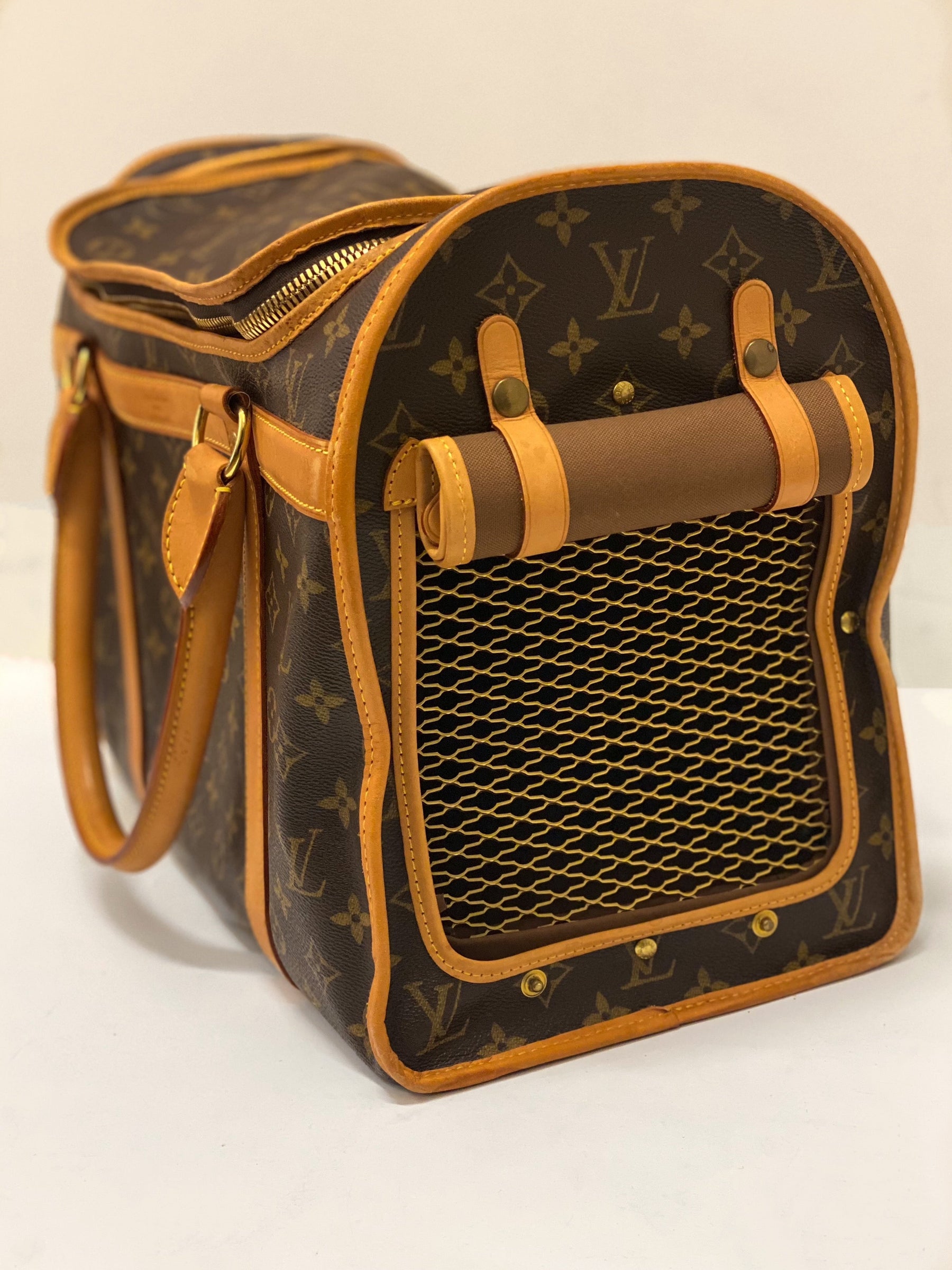 Louis Vuitton Monogram Sac Chien Pet Carrier 40