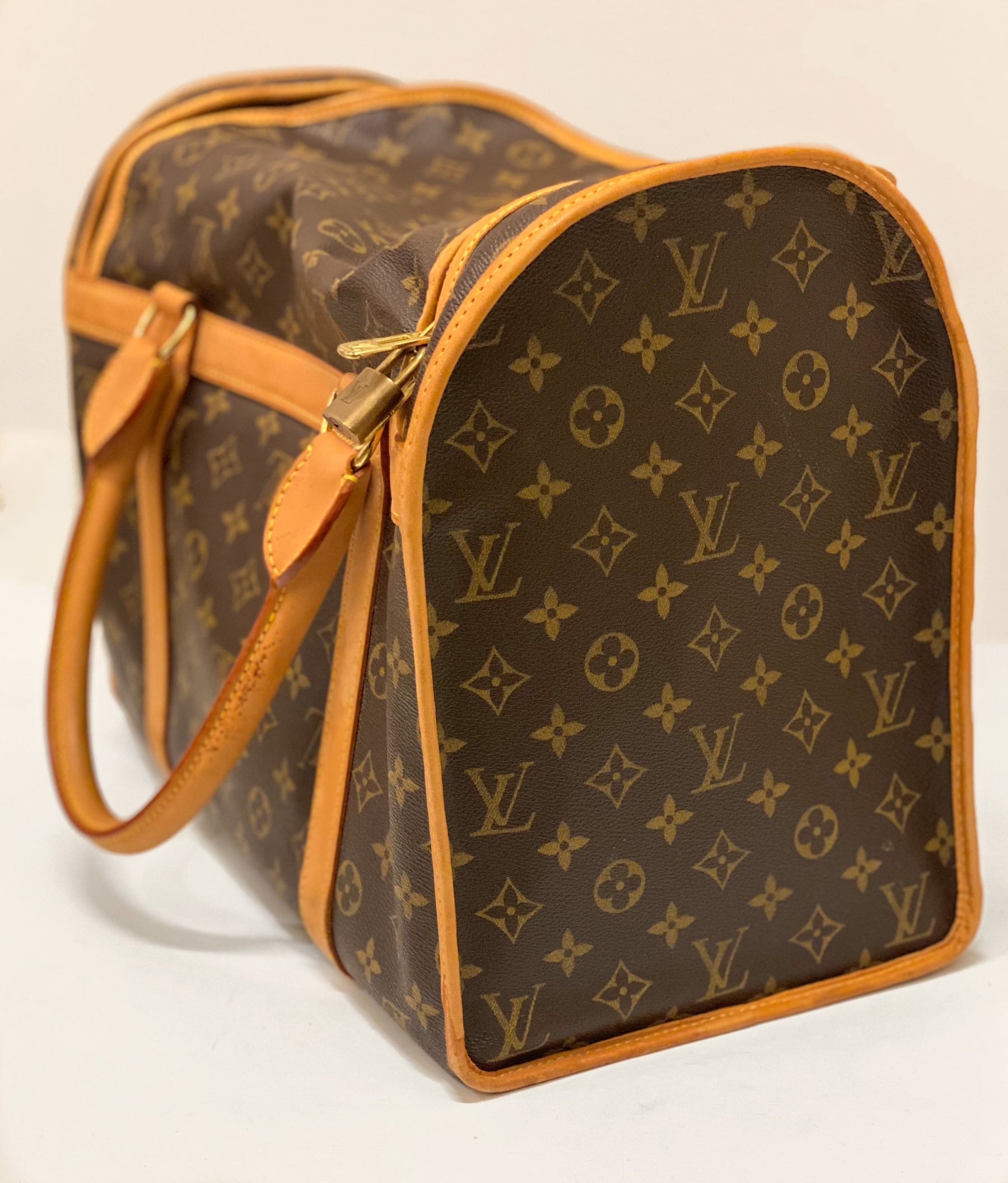 Louis Vuitton Monogram Sac Chien Pet Carrier 40