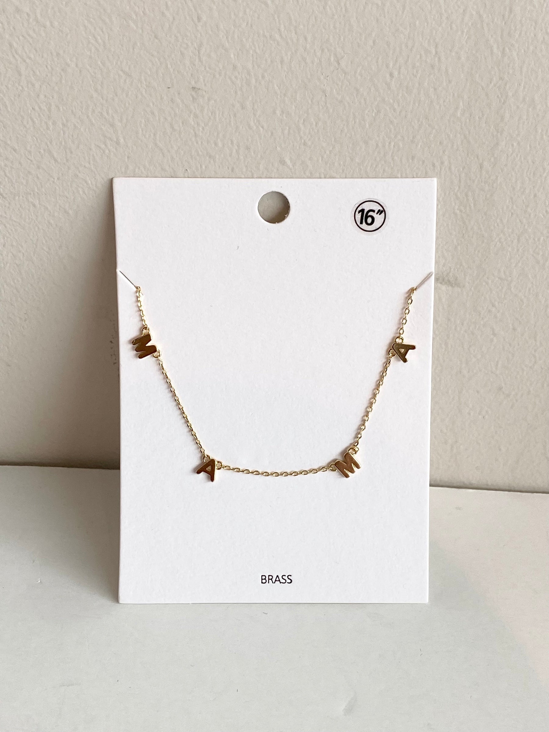 "Mama" Necklace
