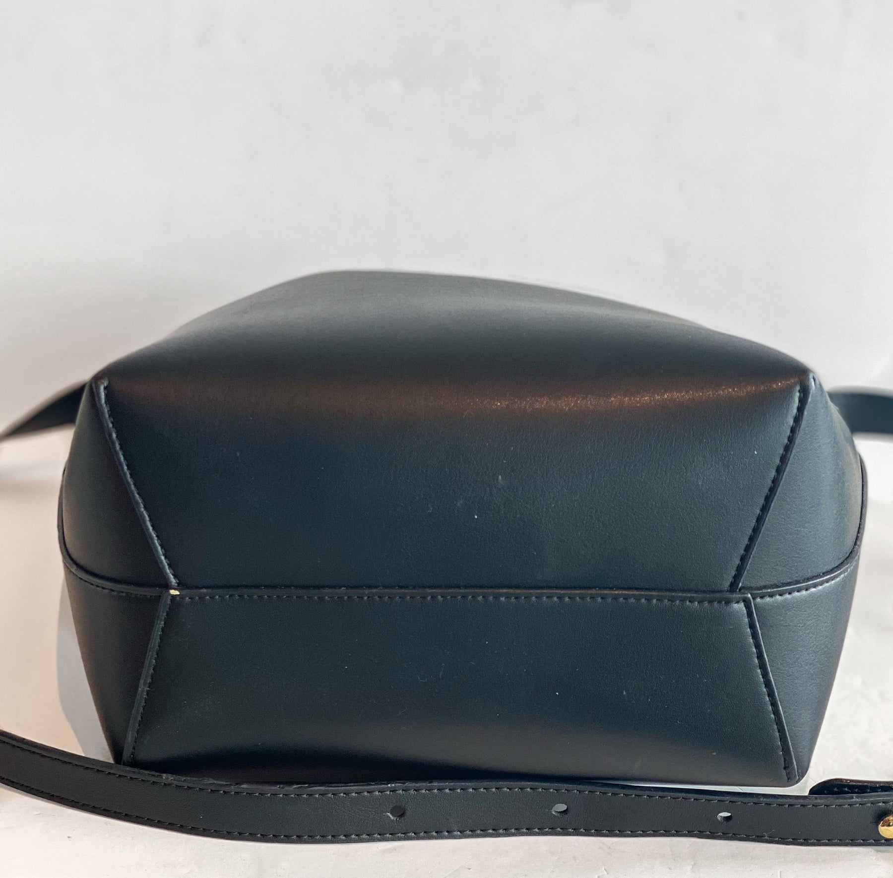 Mansur Gavriel Mini Bucket Bag Bottom