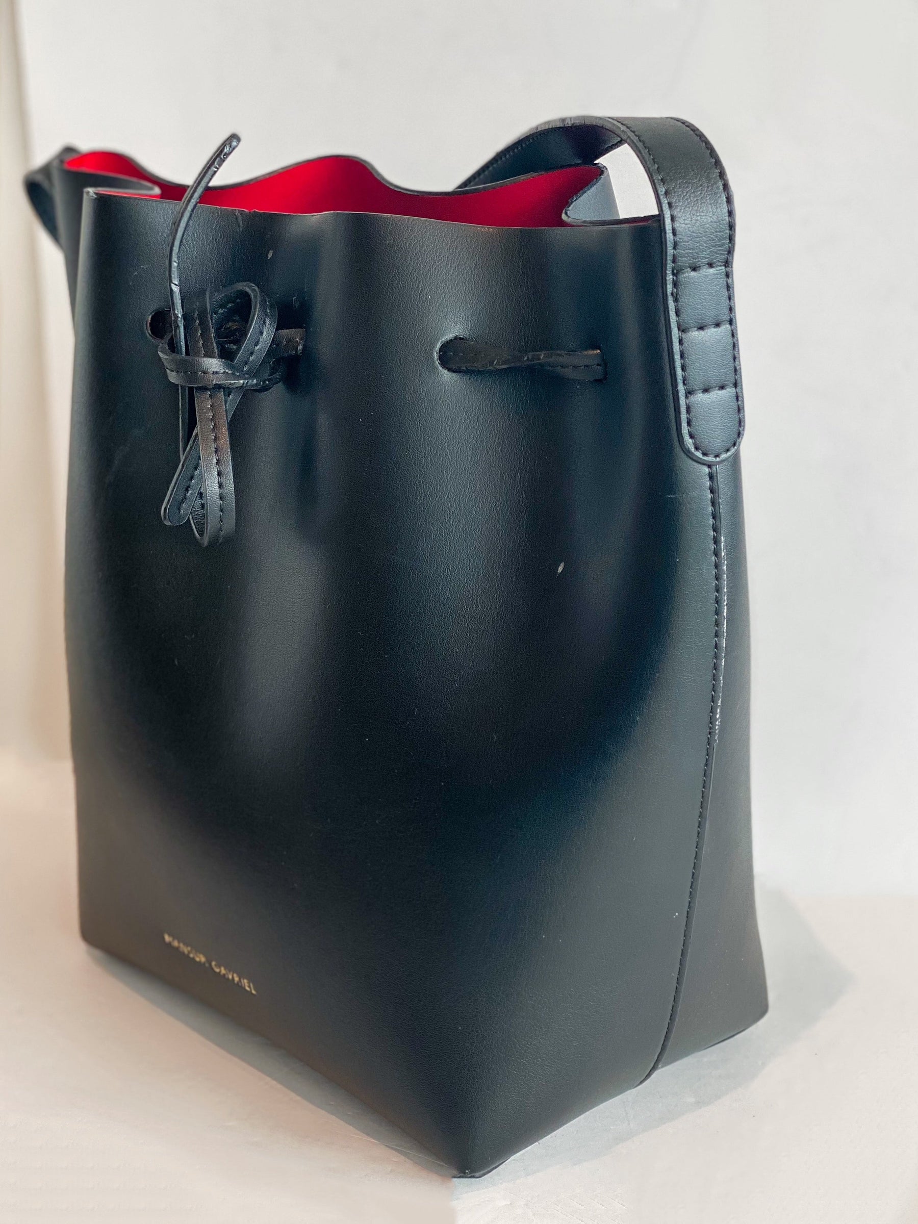 Mansur Gavriel Mini Bucket Bag Side Two