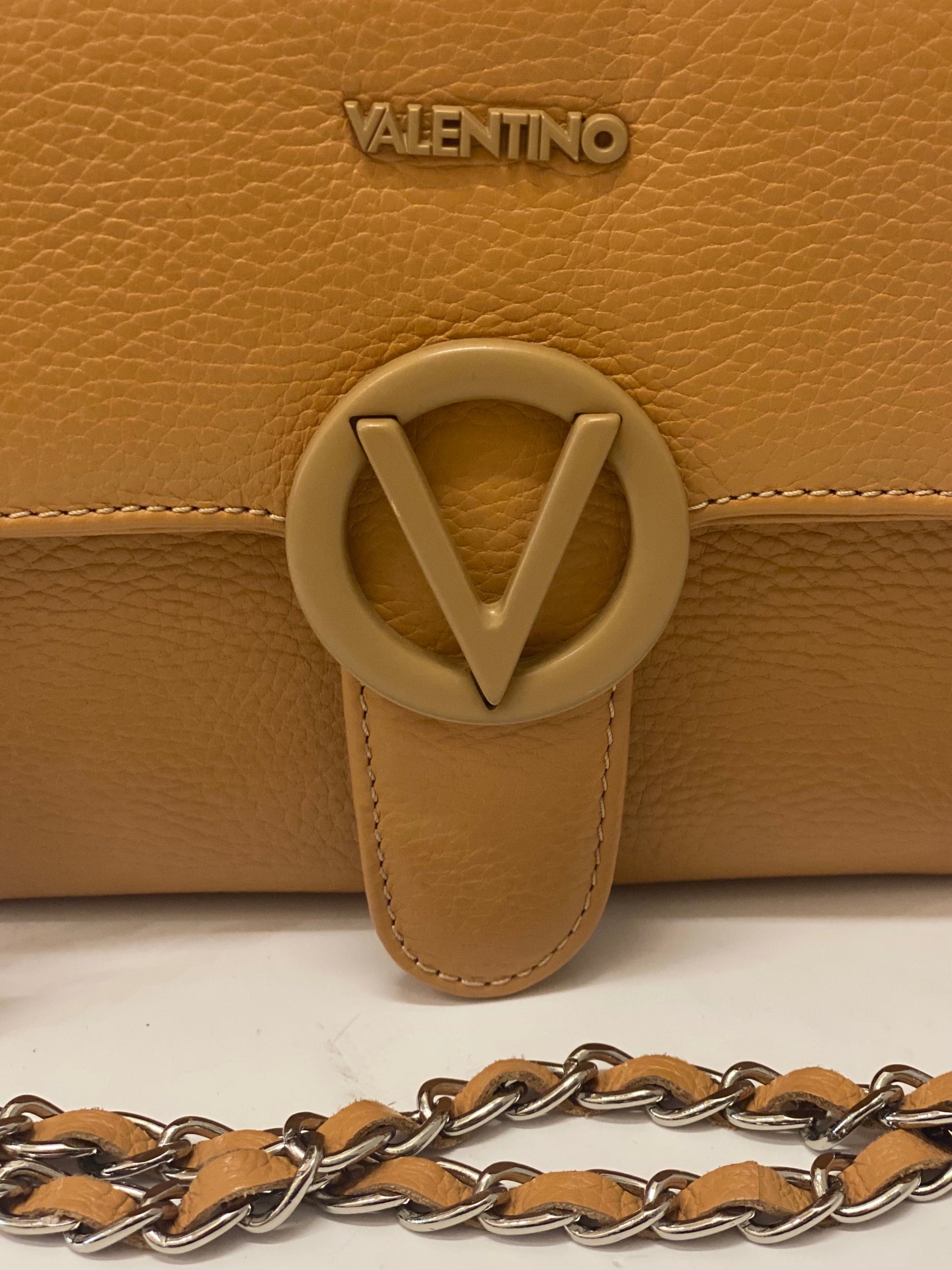 Valentino by Mario Valentino Antionette Dollaro Classic Braided Shoulder Bag