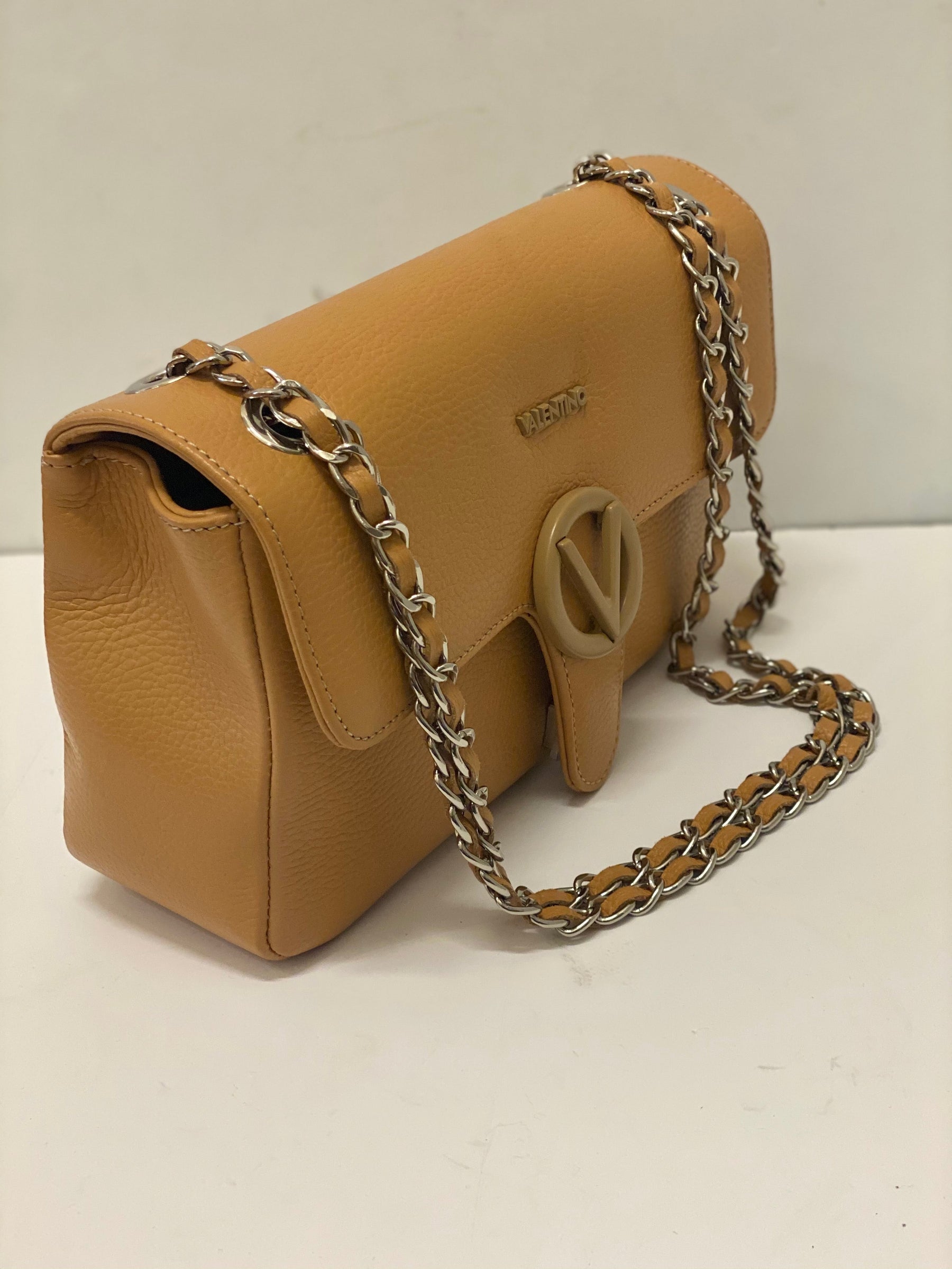 Valentino by Mario Valentino Antionette Dollaro Classic Braided Shoulder Bag