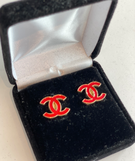 Redchanelearrings