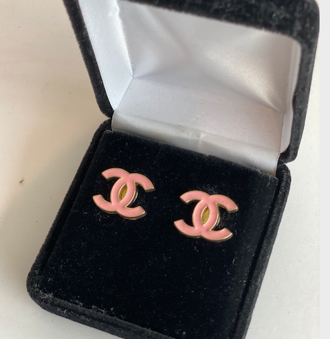 pinkchanelearrings
