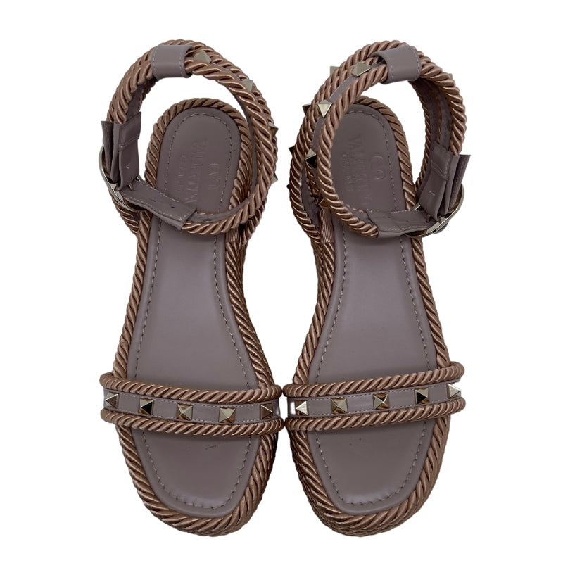 Valentino Rockstud Platform Sandal