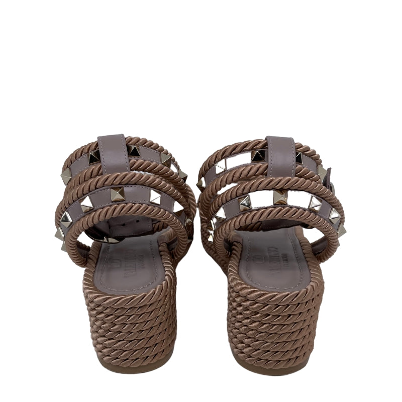 Valentino Rockstud Platform Sandal