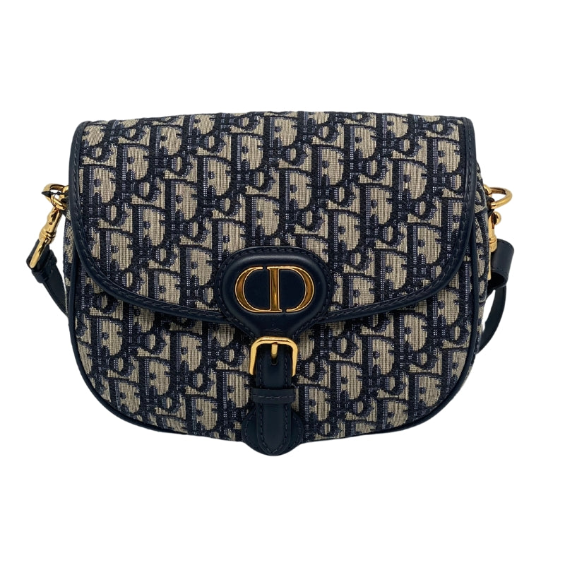 Christian Dior Oblique Jacquard Bobby Bag Blue