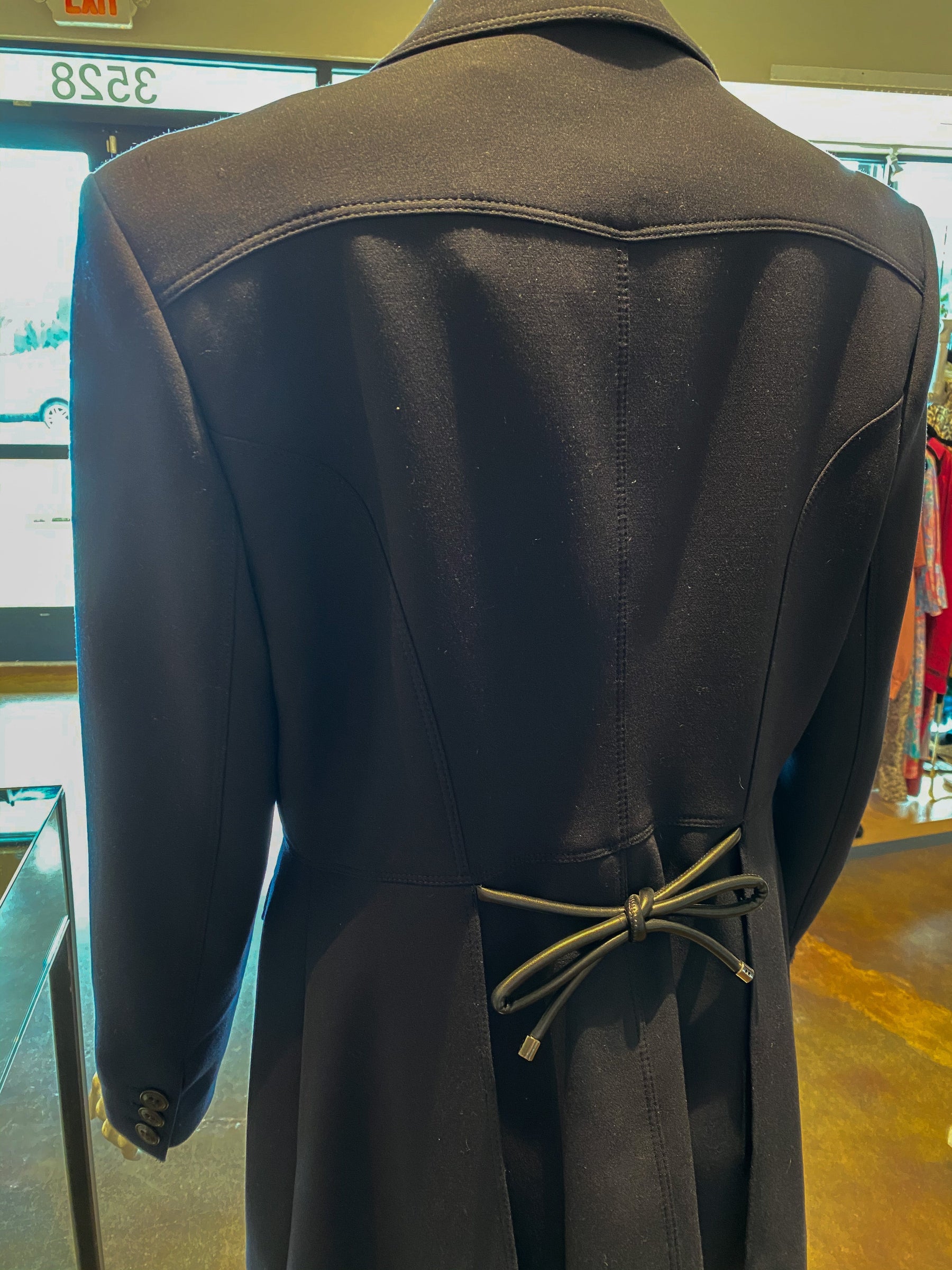 burberry blazer back